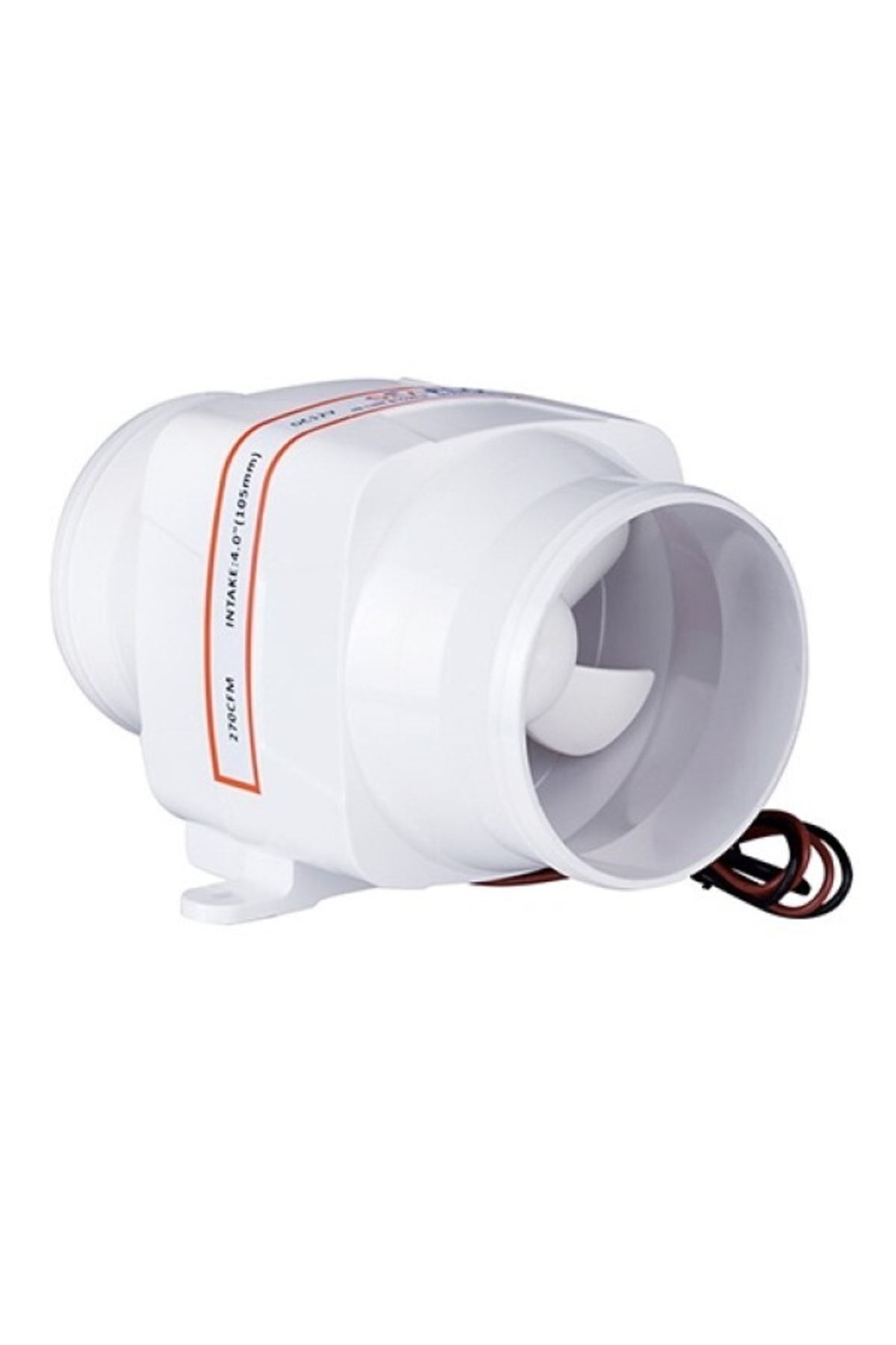 Blower 100mm, Tekne Ve Karavan Havalandırması, 24v