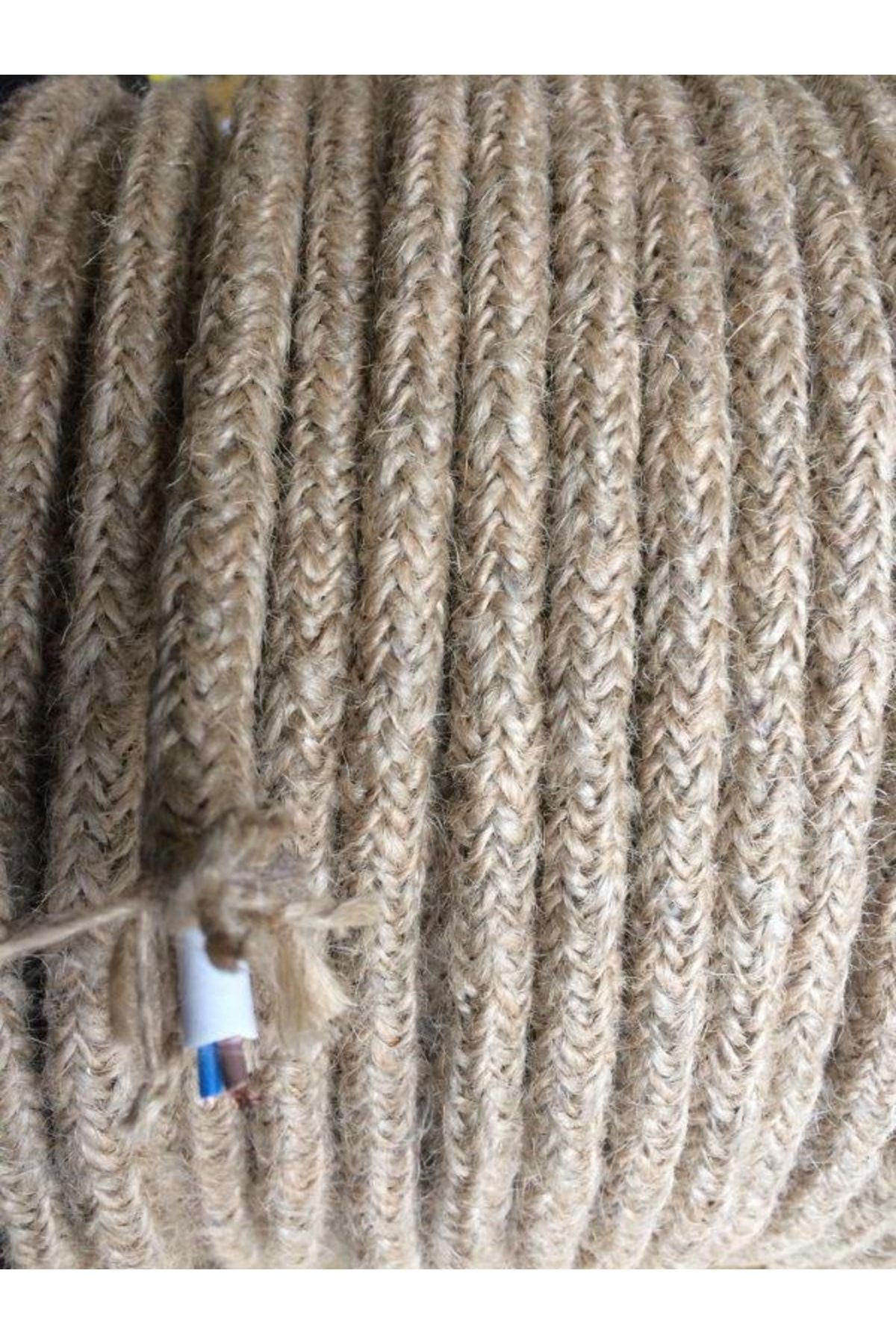 10 Mm Kablolu Jüt Halat 3 Metre