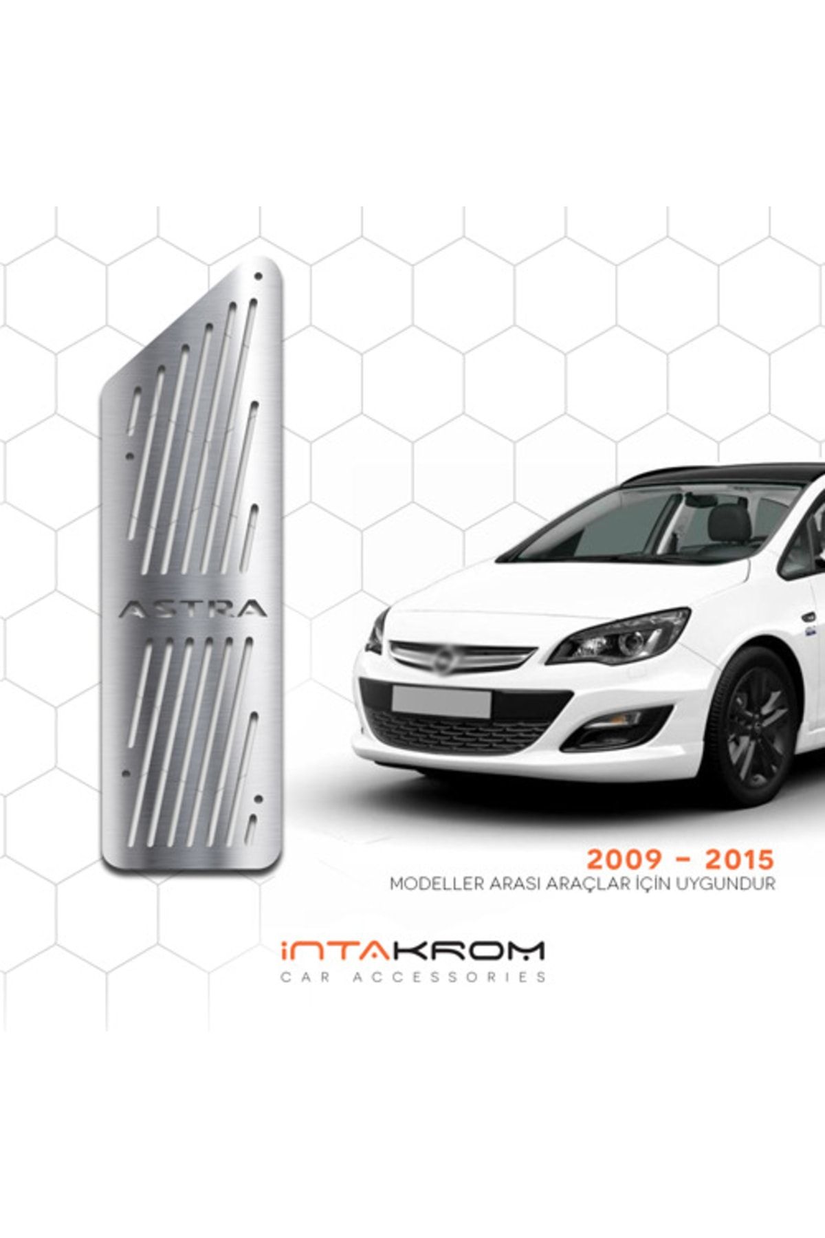 Opel Astra J Krom Ayak Dinlendirme Pedalı - 2009 - 2015