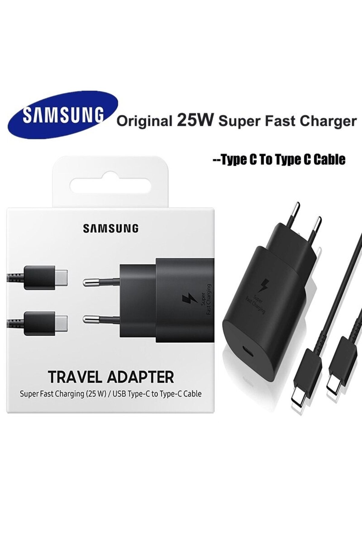 Galaxy S21 Fe 5g Hızlı Şarj Aleti 25w Type-c Çıkışlı Şarj Cihazı