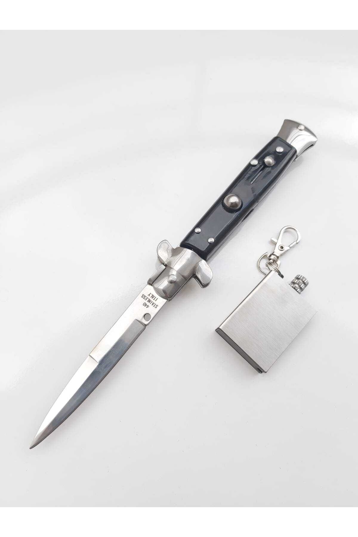 21 Cm Italyan Stanless Sustalı Zippo Kibrit Hediyeli