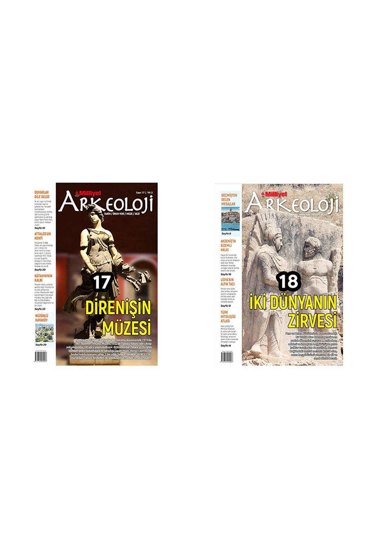 Milliyet Arkeoloji Dergisi 17 Ve 18. Sayı