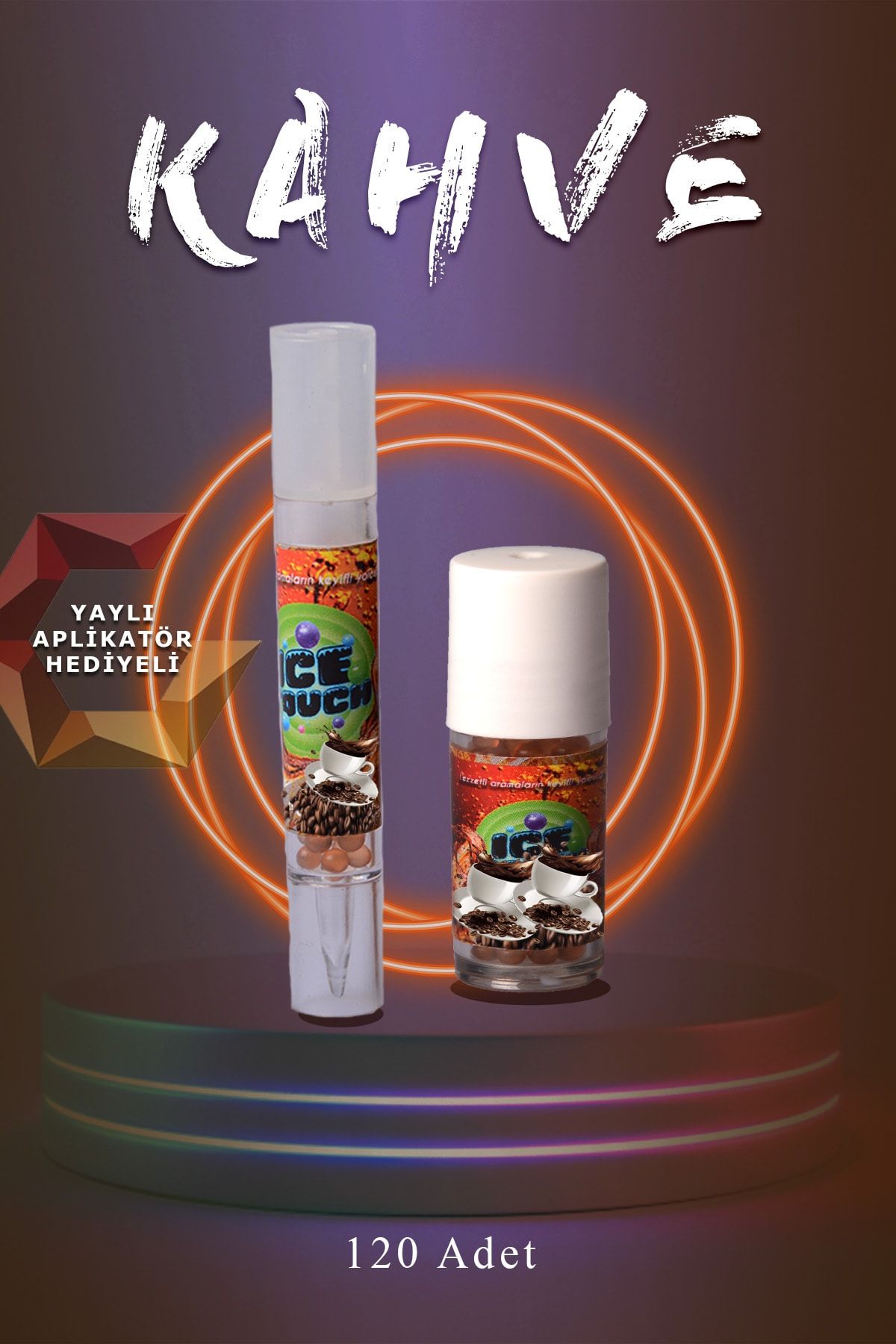 Mentol Turkiye Mentol Topu 120 Li Kahve Aromalı Mentol Topu