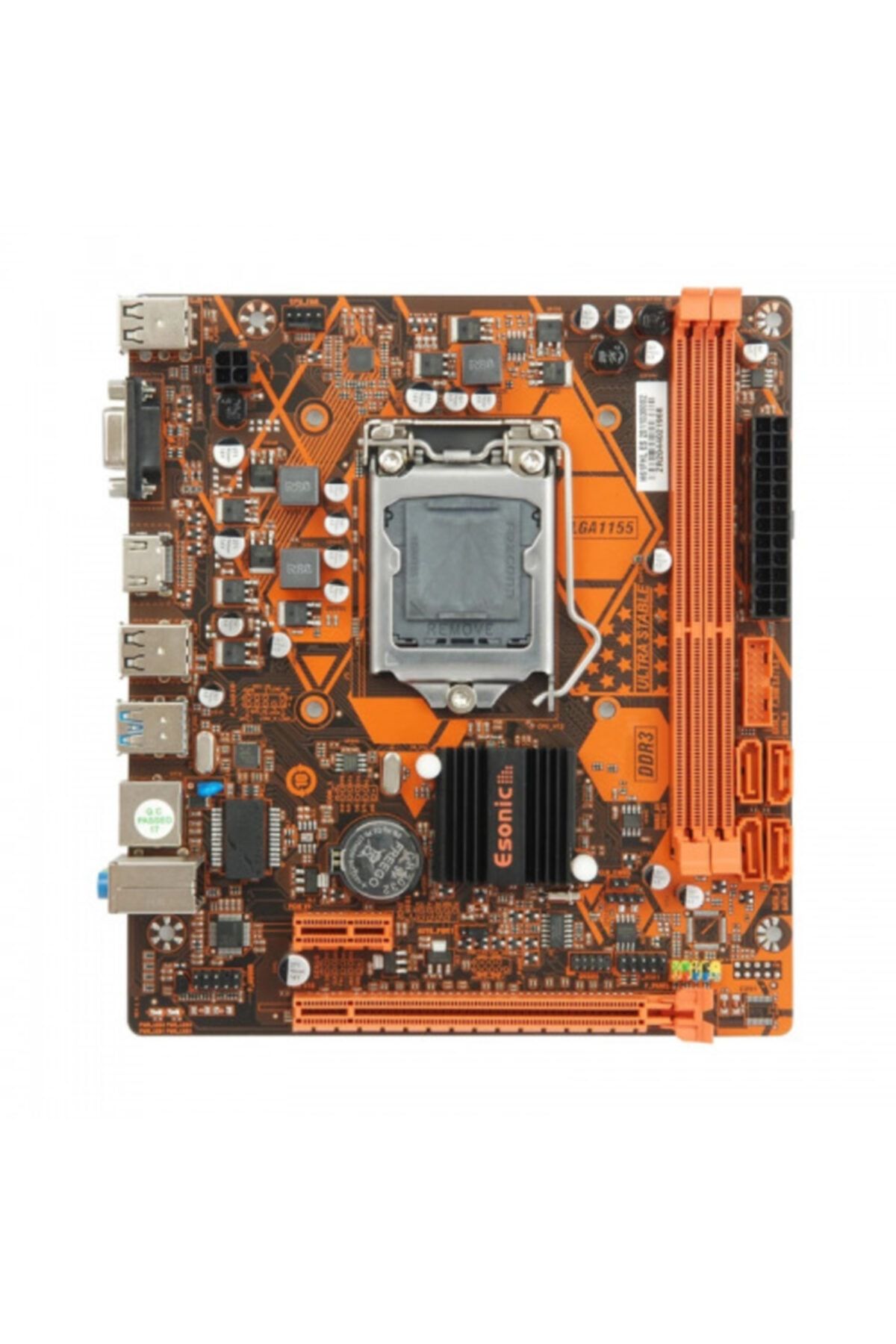 Esonıc H61fhl Ddr3 Vga, Hdmı, Gigabit Ethernet, Lga1155 Anakart