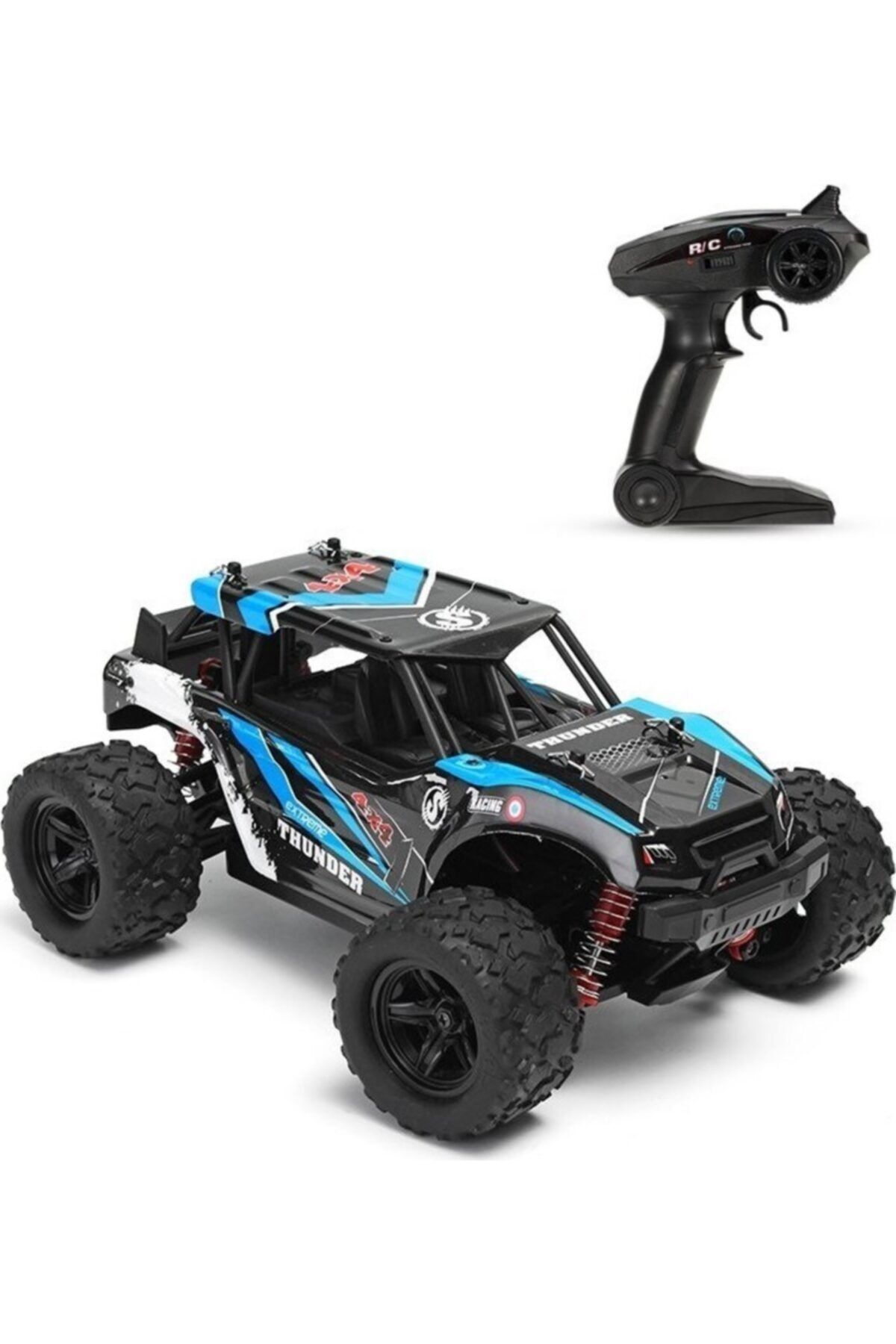Gepettoys Extreme Elektirikli Thunder 40 Km Hız Yapan Hız Canavarı Uzaktan Kumandalı Araba Jeeb