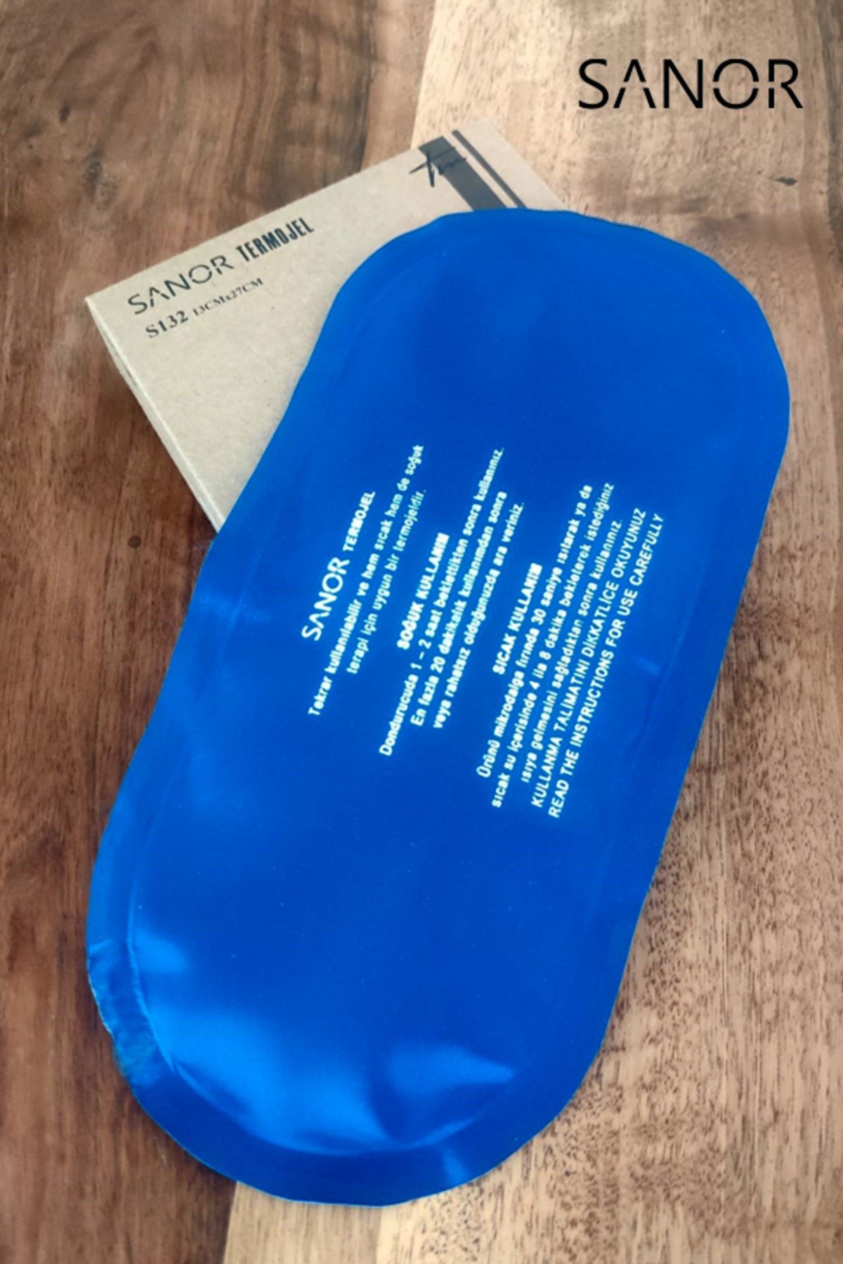 Termojel Sıcak Soğuk Kompres 13x27 Cm - Kumaş Buz Jel