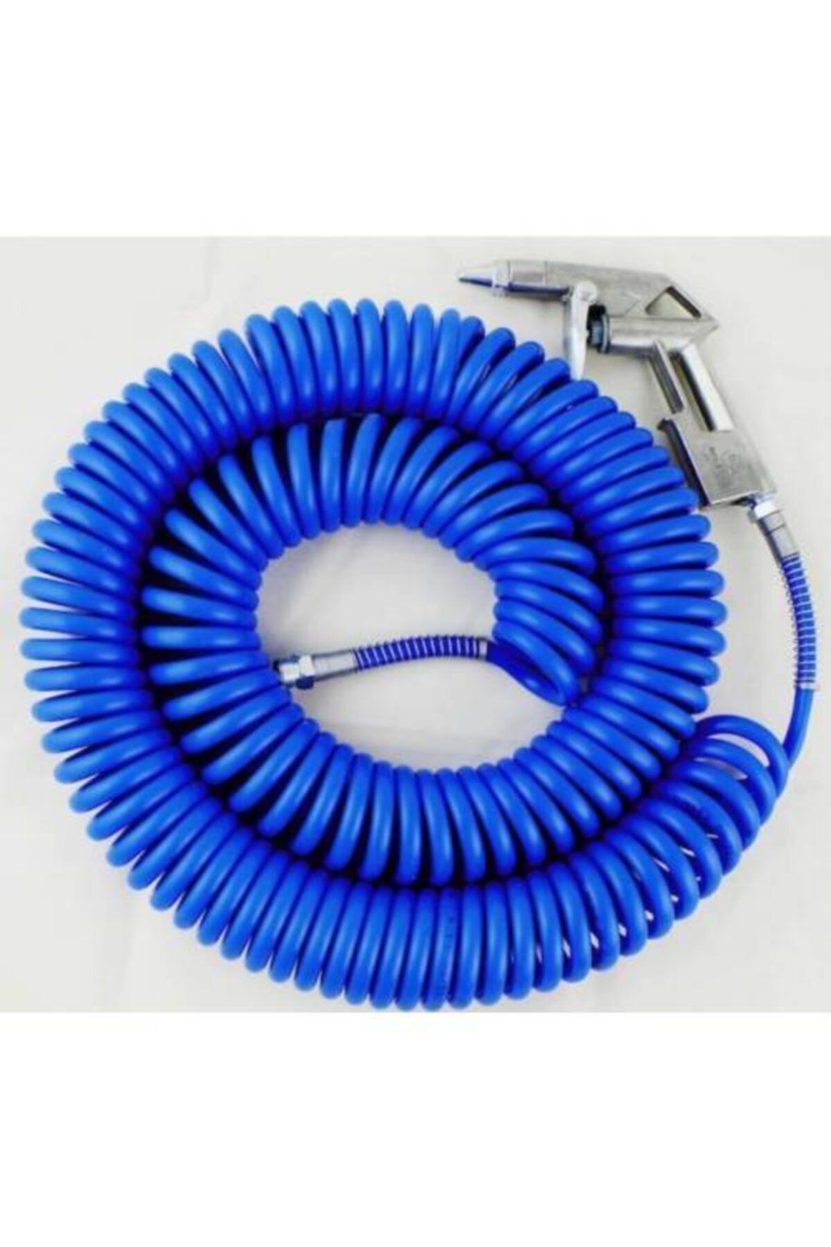 Kompresör Spiral 15 Metre Hava Hortumu Ve Tabancası