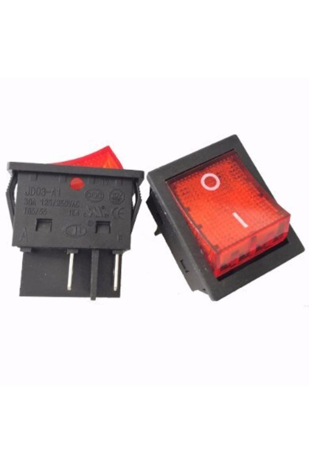10 Adet 30 Amper Welsong Rocker Anahtarı Jd03-a1 125/250vac Kaynak Makinesi Anahtarı