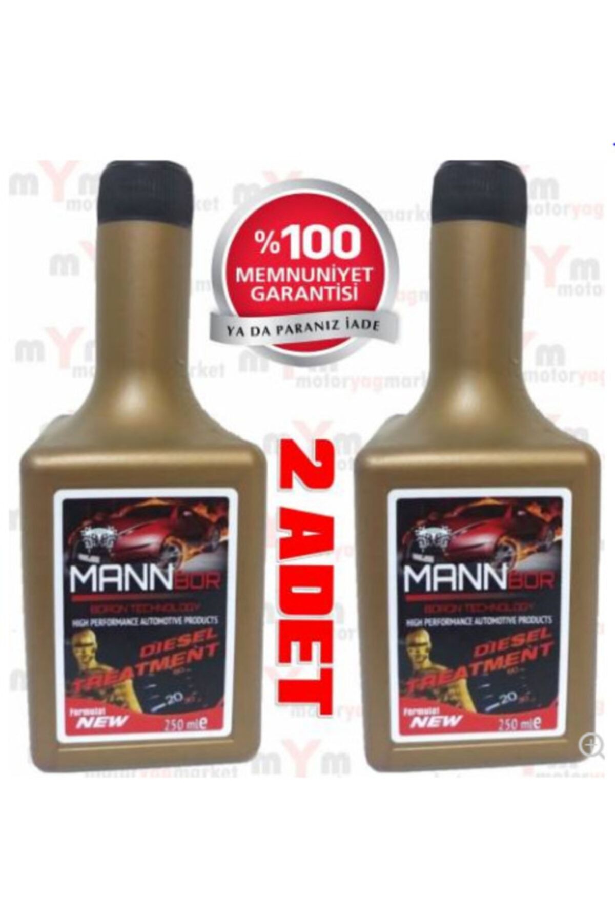 Bor Boron Teknoloji Dizel Mazot Yakıt Katkısı 250ml X2 Adet