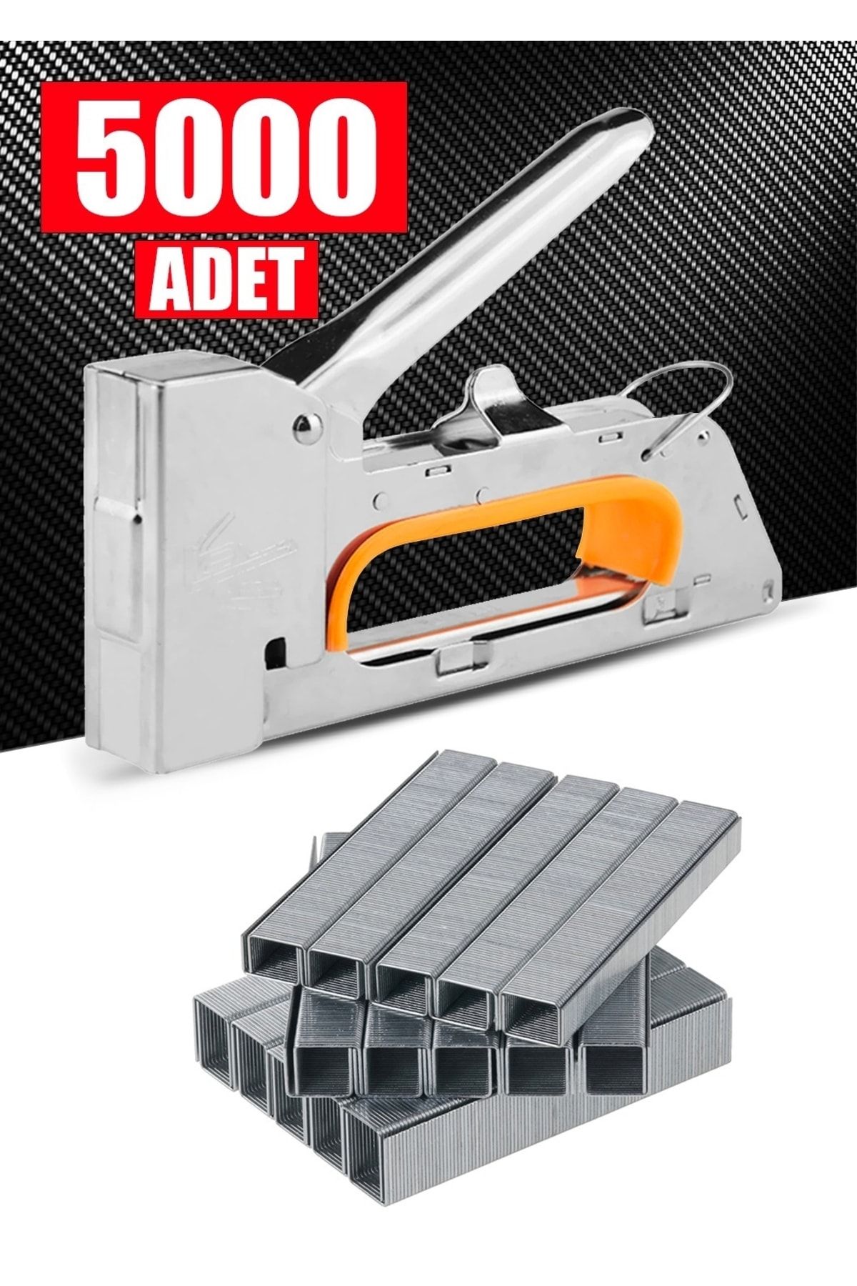 3 Fonksiyonlu Zımba Tabancası ( 5.000 Pcs Zımba Teli Hediye )