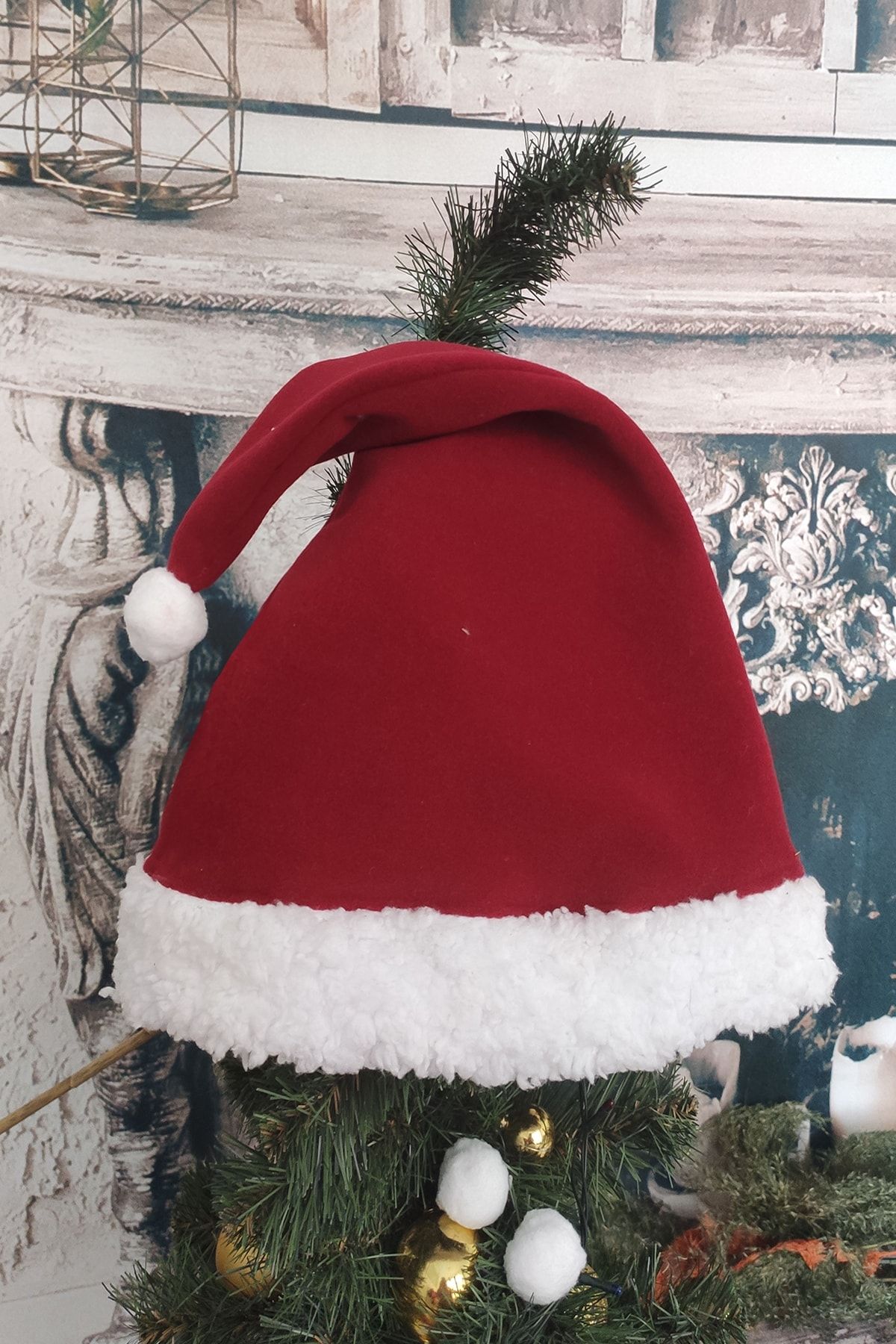 Yetişkin Noel Baba Şapkası