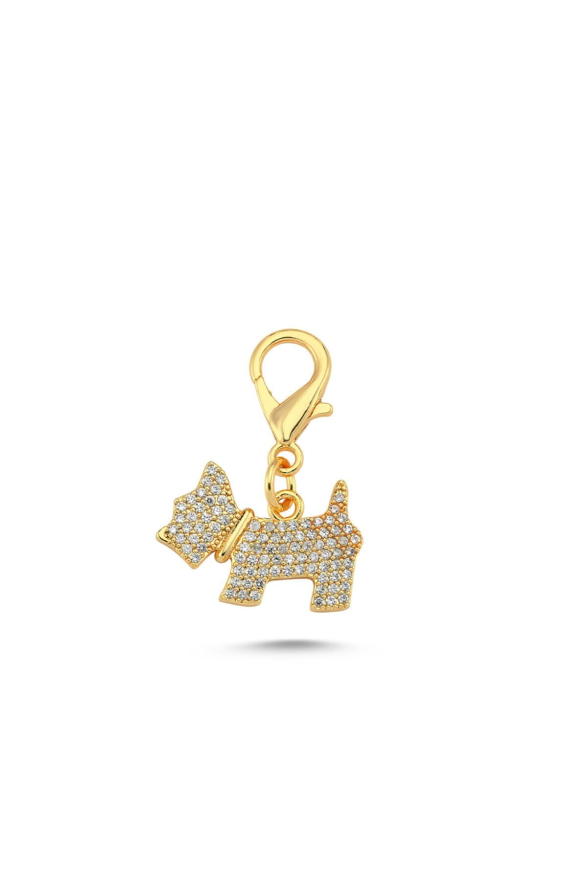 Jewelry Köpek Şekilli Kolye Ucu