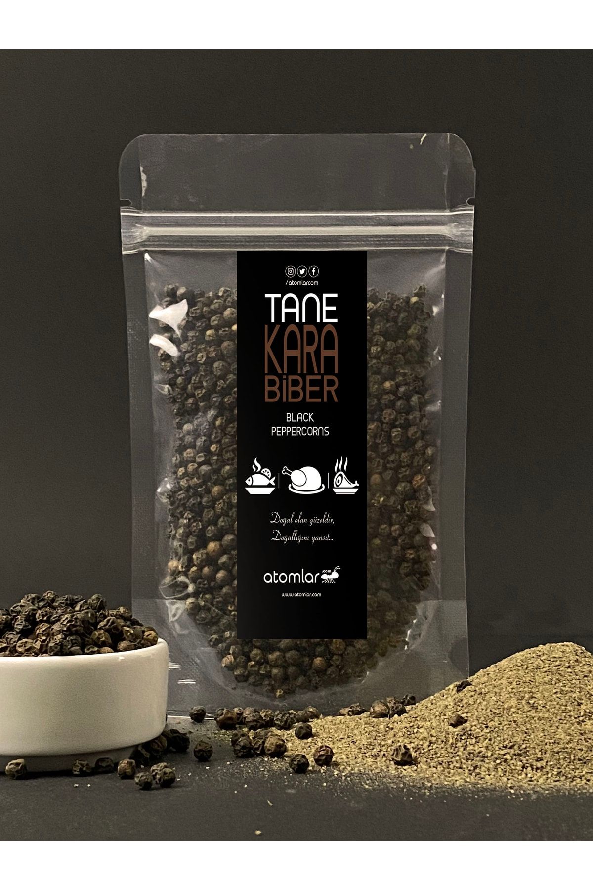 Karabiber (Tane) 80gr