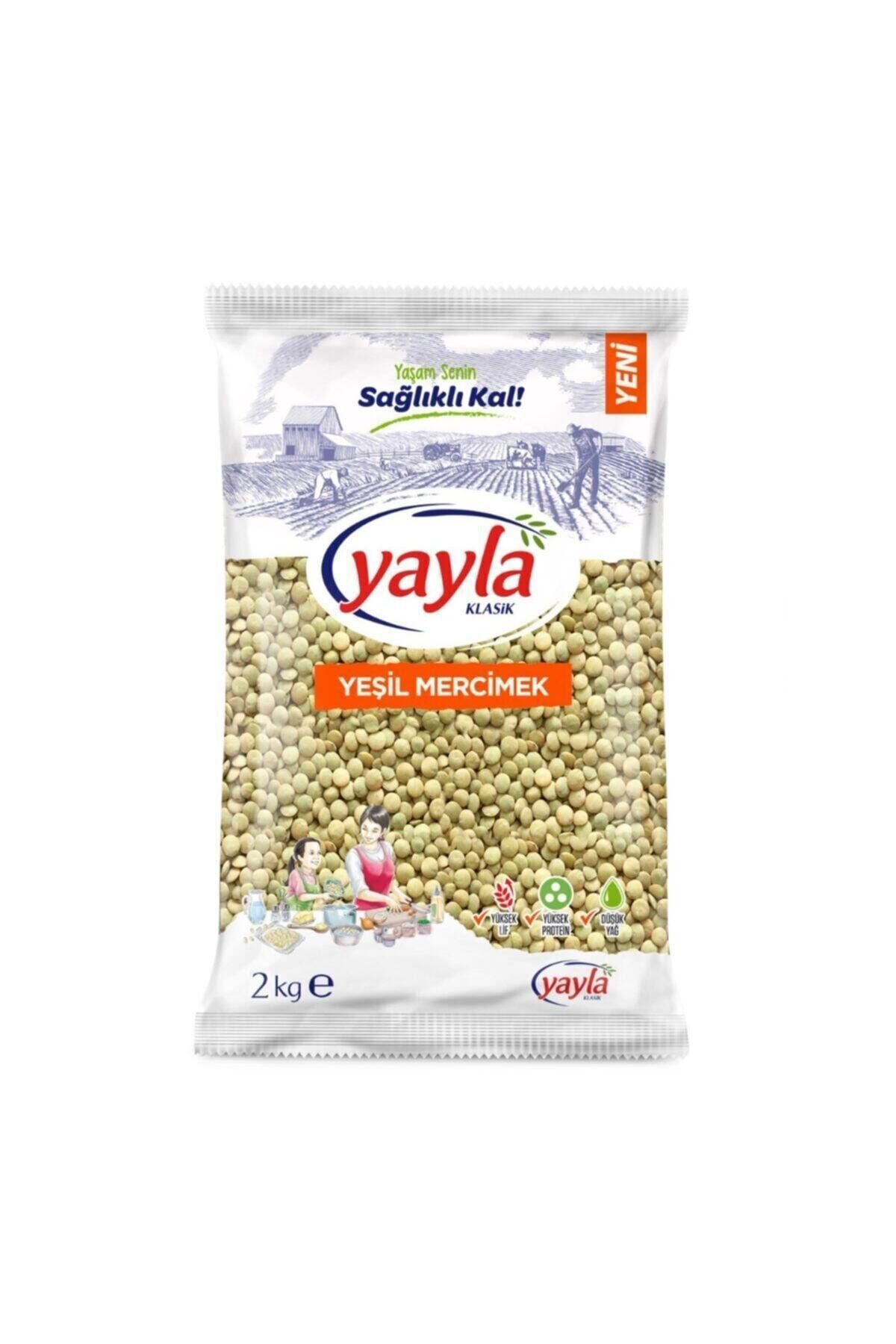 Yeşil Mercimek 2 Kg