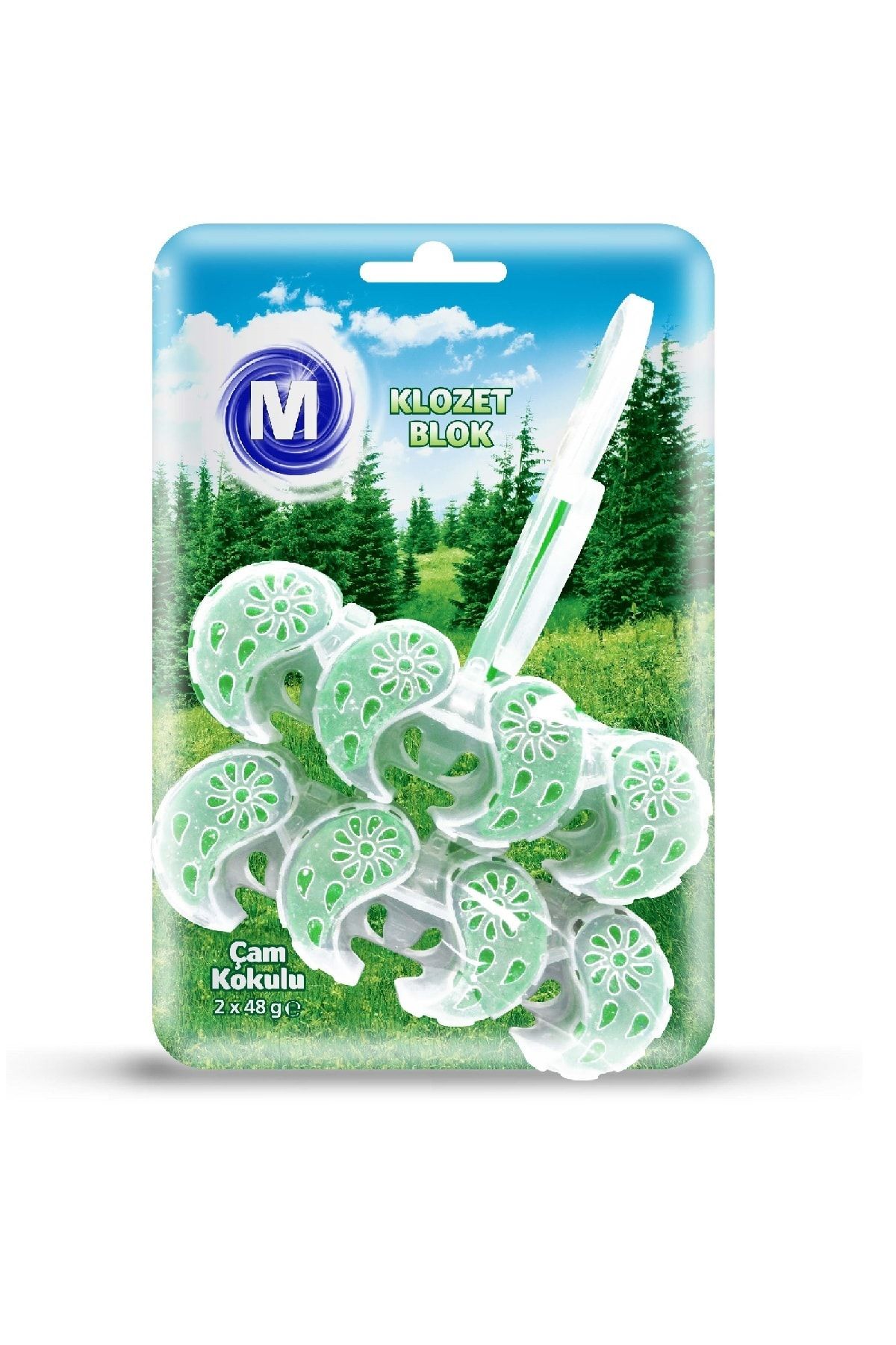 Çam Kokulu Wc  Blok 2'li 48 g