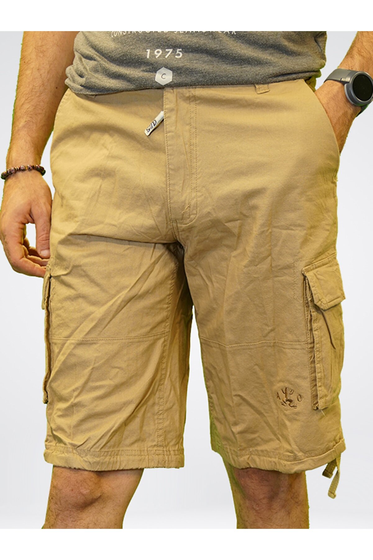 Kargo Şort Tobacco