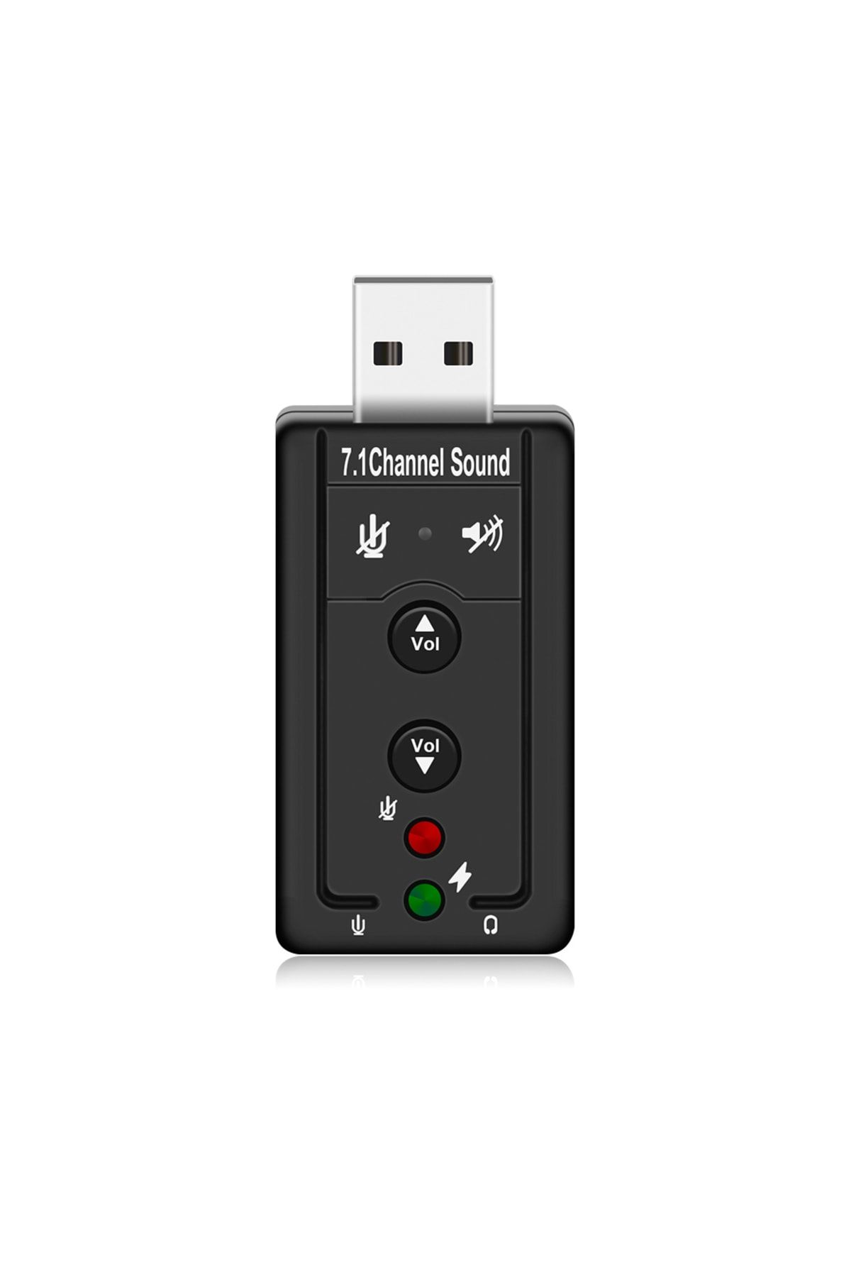 Yeni 2023 7.1 Ses Kartı Sound Usb 2.0 Çevirici Dönüştürücü Audio Win Xp 7 8 Mac Uyumlu Tak Çalıştır