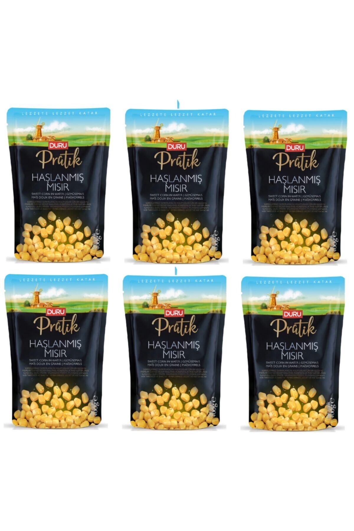 Pratik Mısır 400 Gr X 6 Adet
