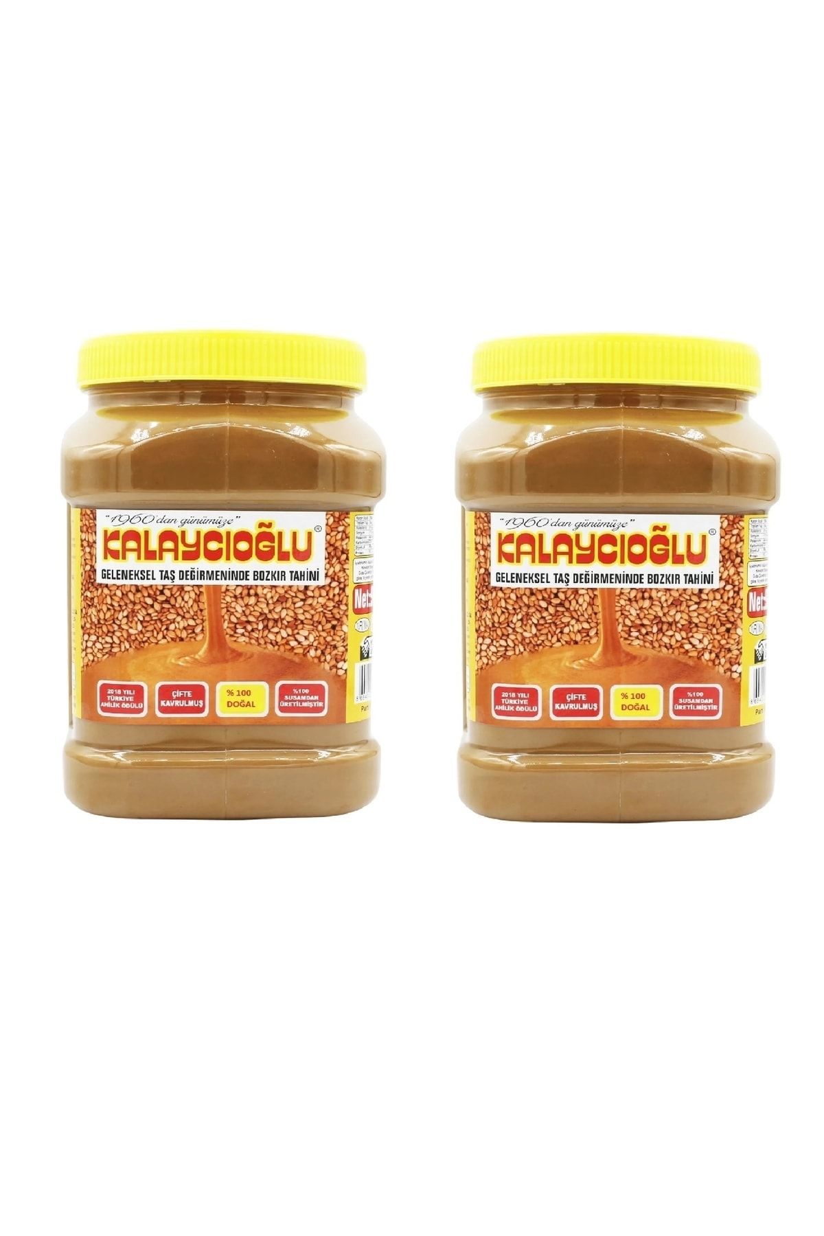 Bozkır Tahini Kepeksiz 935 gr X 2 Adet