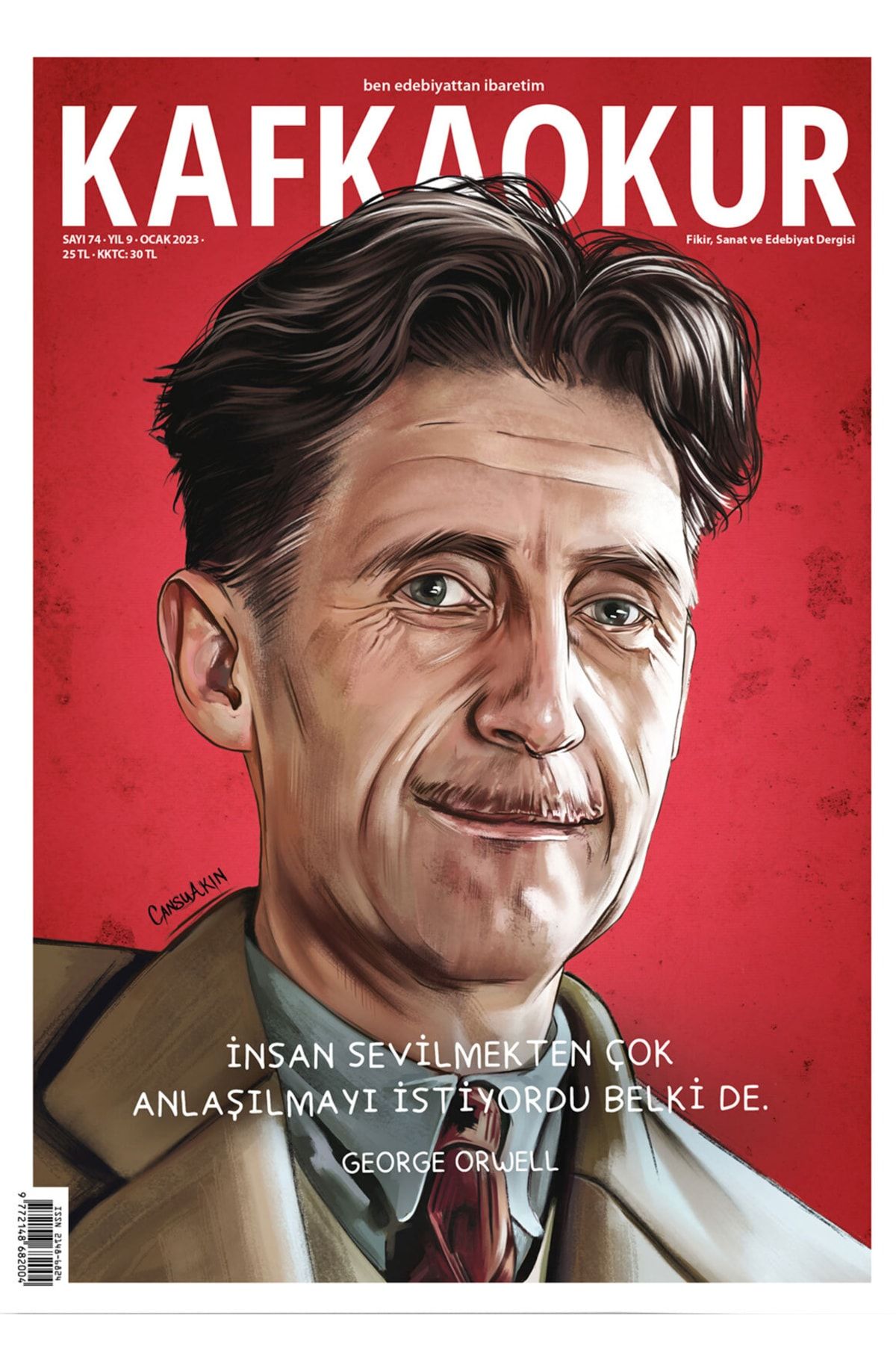 Kafkaokur Sayı 74 - George Orwell - Ocak 2023