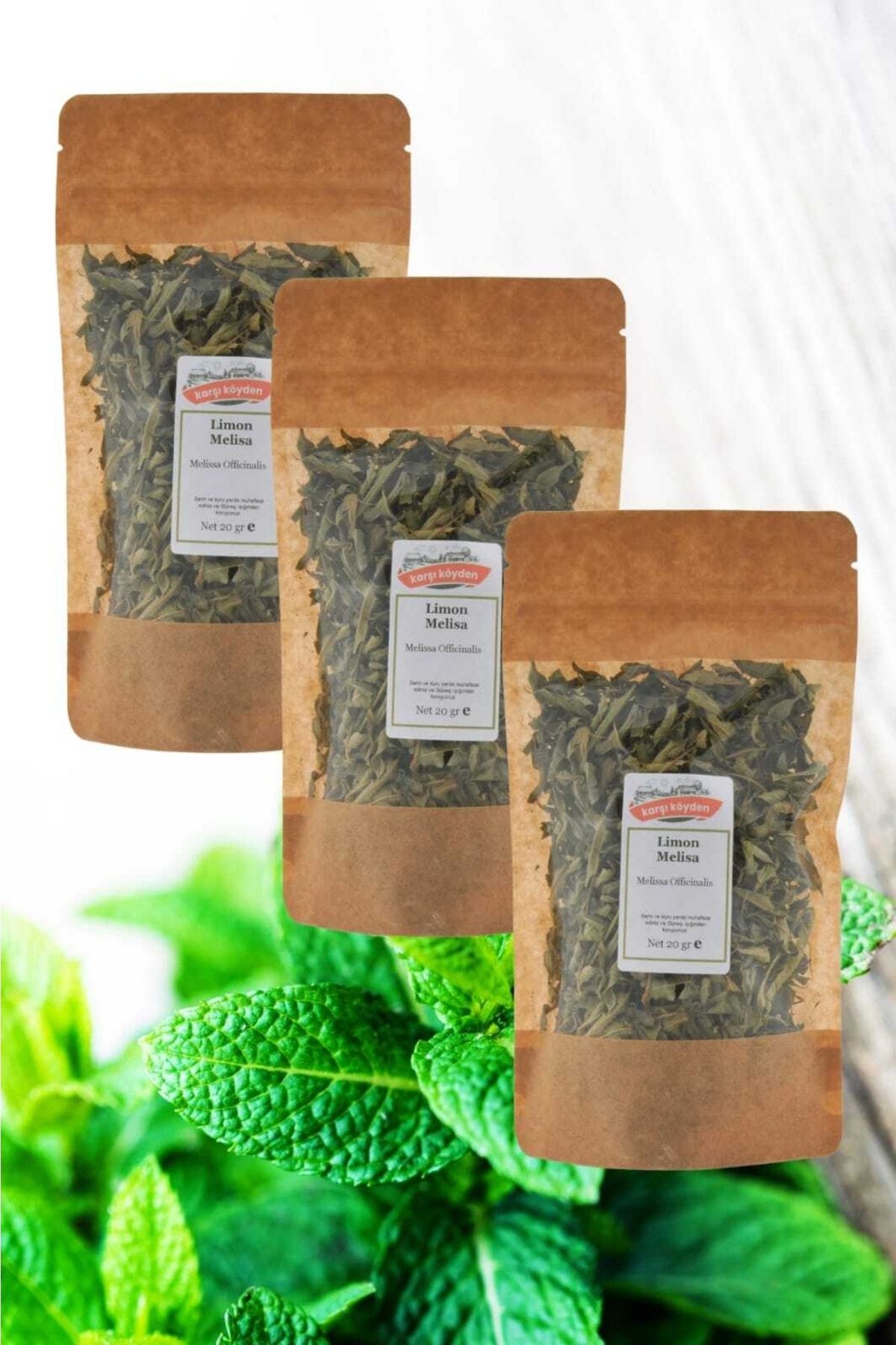 Limon Melisa (oğulotu) (melissa Officinalis) - (3 Adet X 20gr)