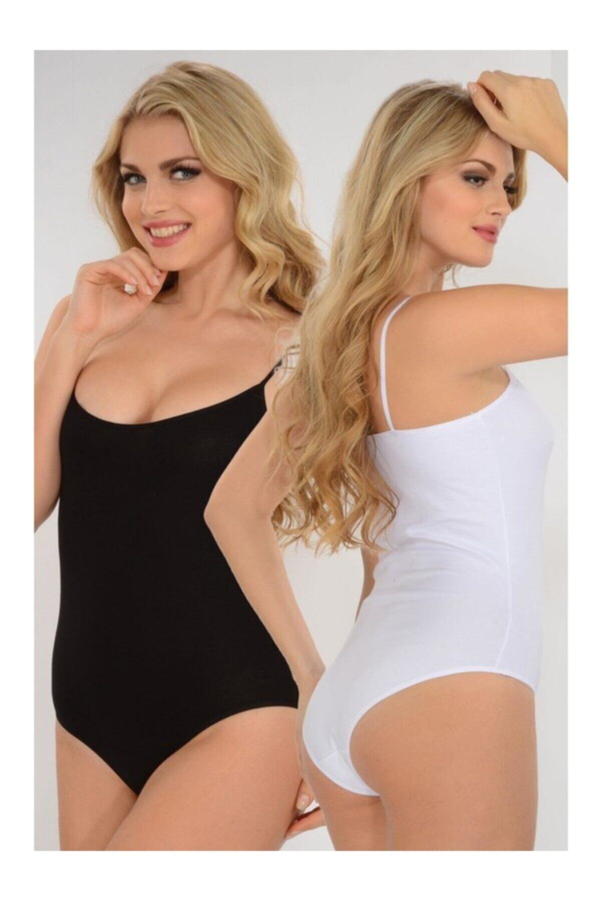 6'lı Paket  %100 Pamuk Ip Askılı Kancalı Body Zıbın