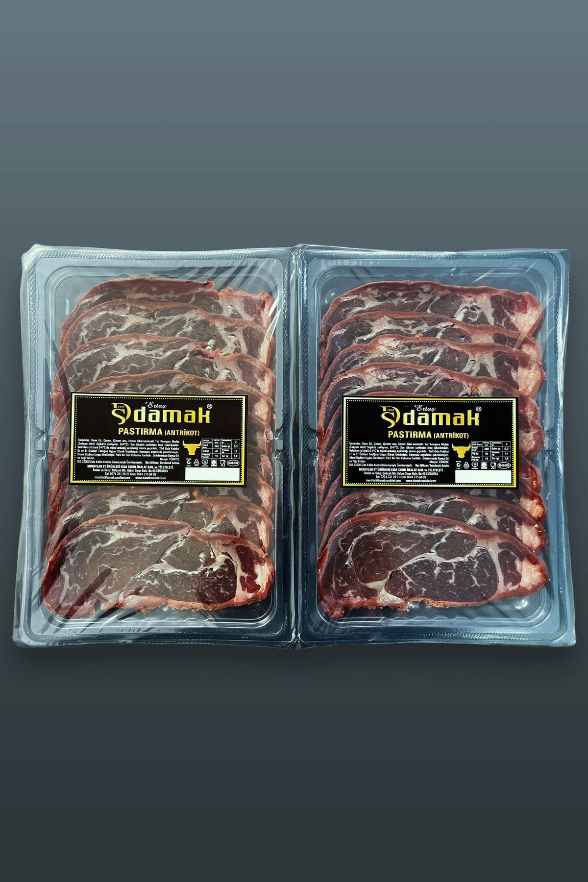 Damak Dana Antrikot Pastırma (200gr)