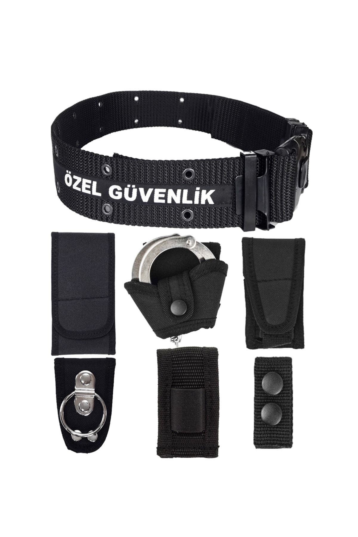 Özel Güvenlik Yazılı Örme Palaska Seti