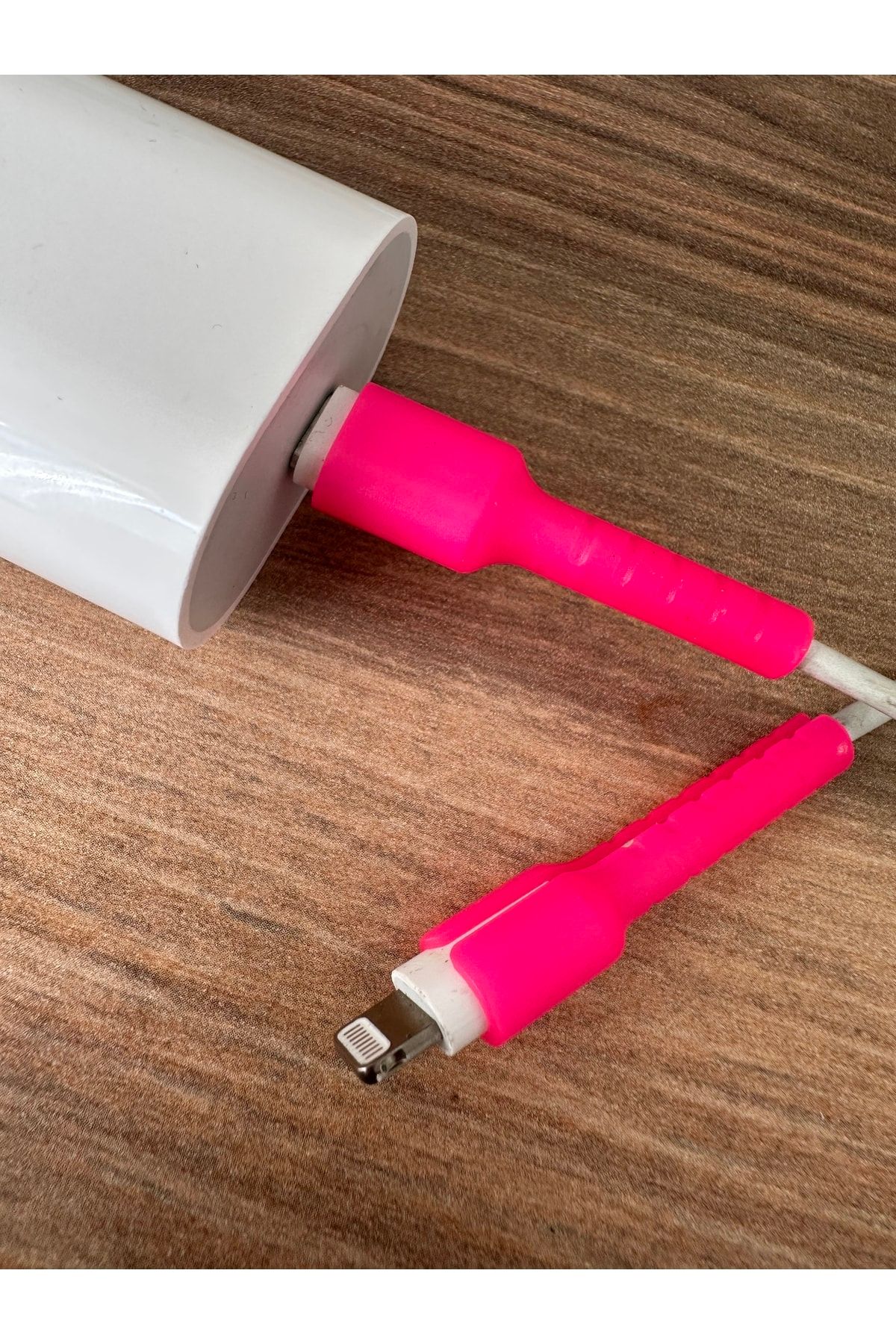 Aksesuar Kablo Koruyucu Çift Taraflı Apple Yeni Nesil Kablo (Type-C to Lightining) İle Uyumlu (Pe