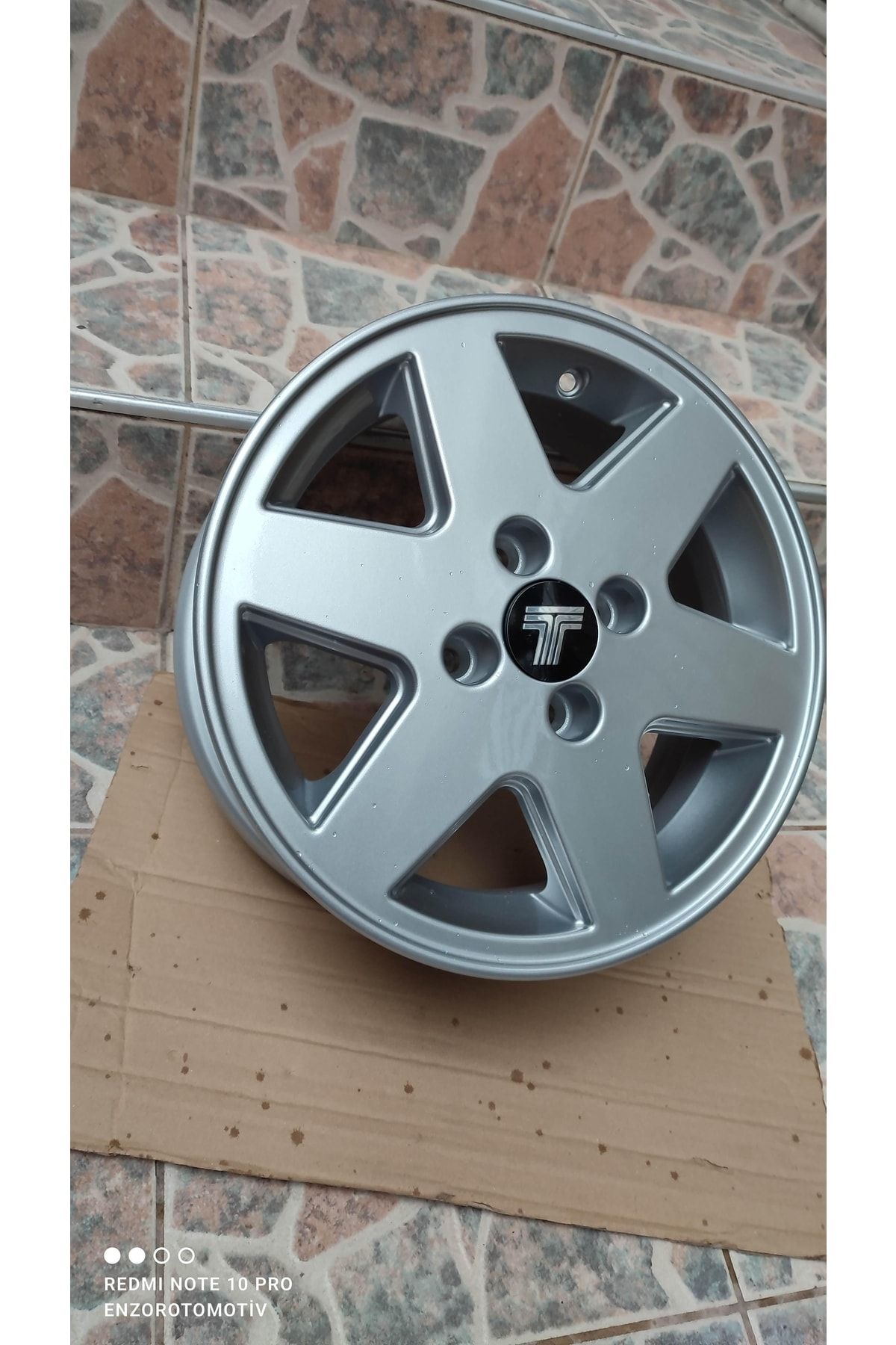 Enzor Otomotiv Jant 14" Altı Uyumlu (6) Kol Tofaş Doğan Kartal Şahin Tofaş Jantı 1 Adet ( Tek Jant )