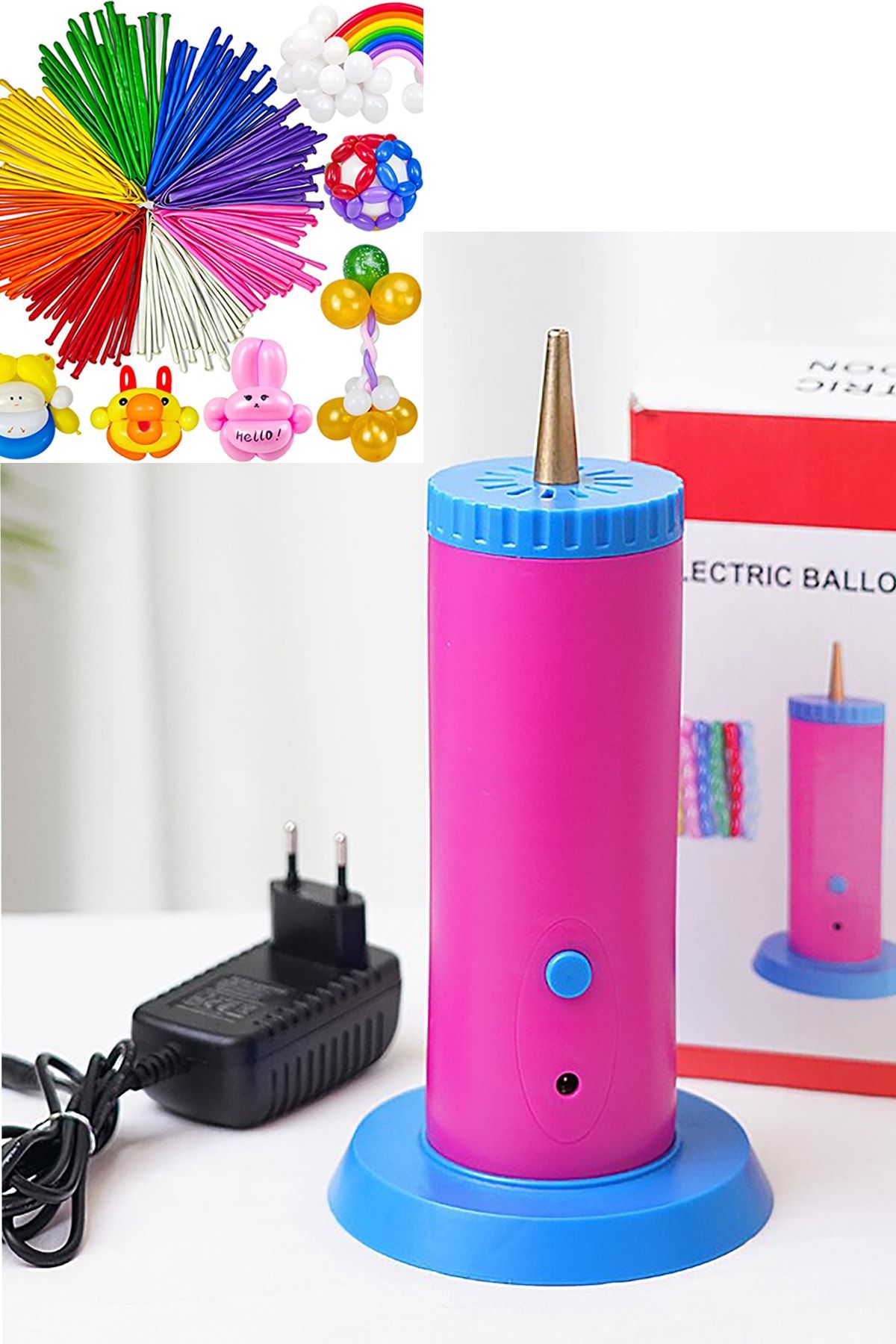 Elektrikli Sosis Balon Şişirme Makinası, Sosis Balon Pompası