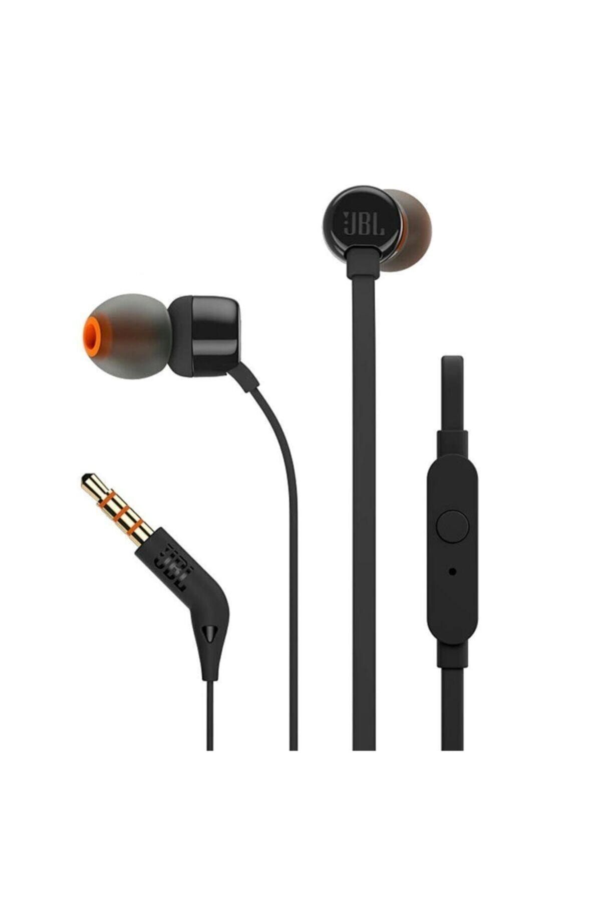 T110 Kulaklık Bluetooth Kulak İçi Siyah Mikrofonlu