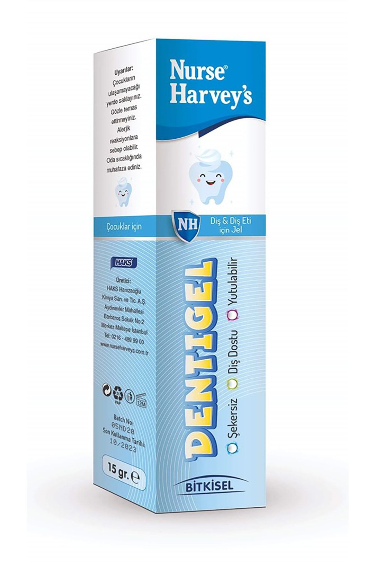 Nurse Harvey’s Dentıgel (bitkisel Diş Eti Rahatlatıcı Jel 15 Ml)