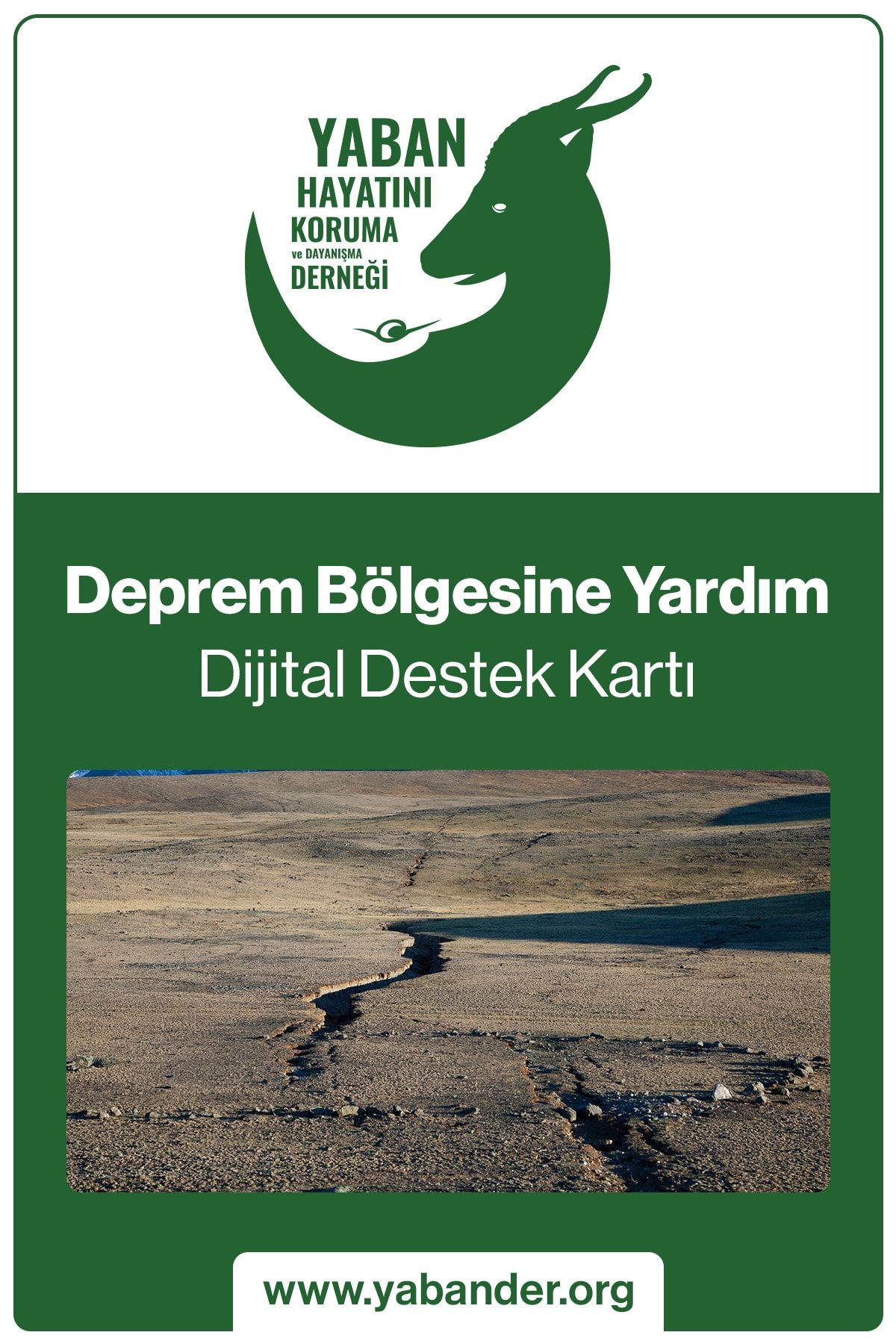 Deprem Dijital Destek Kartı