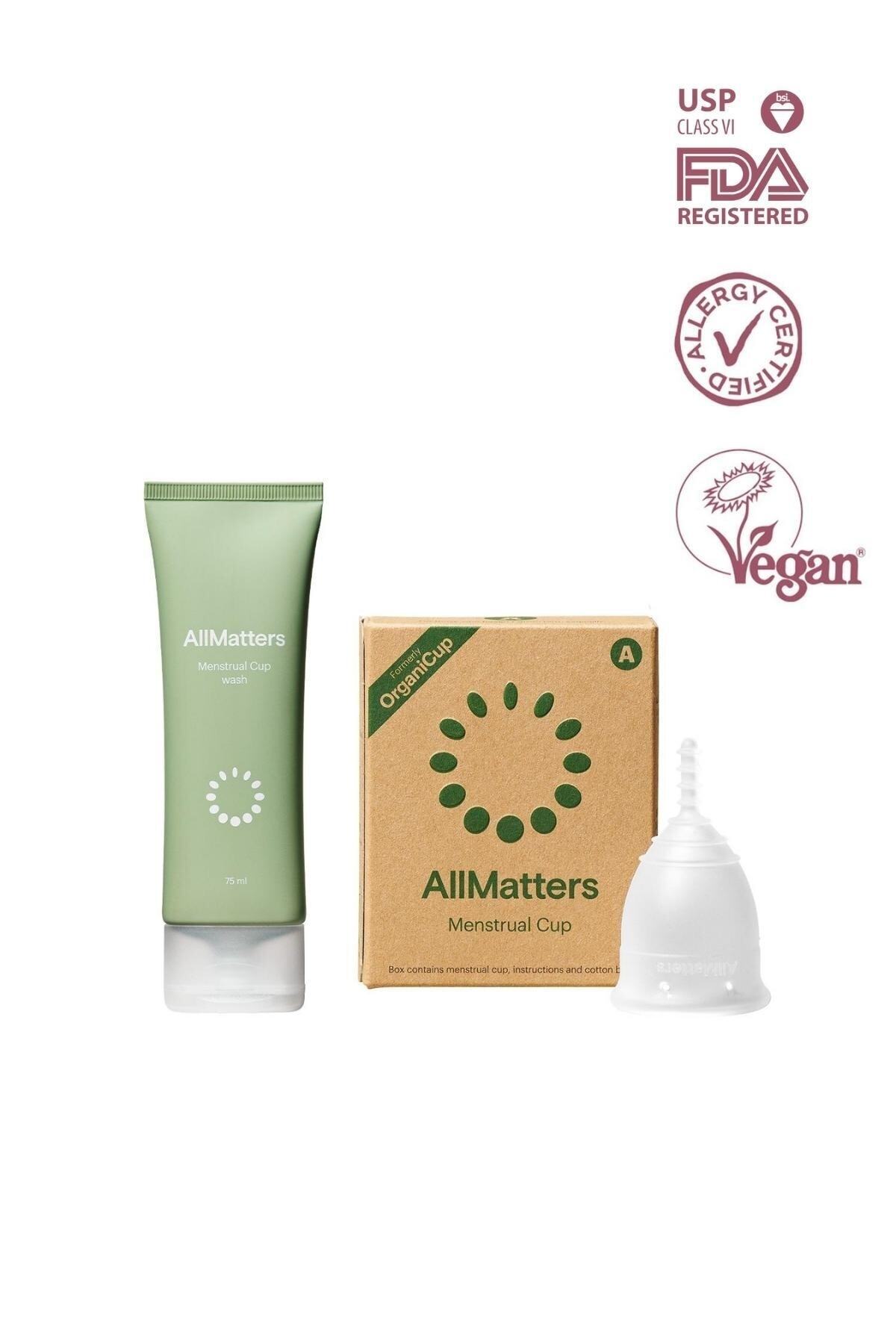 Regl Kabı Model A ve Regl Kabı Temizleme Jeli - Menstrüel Hijyen Seti