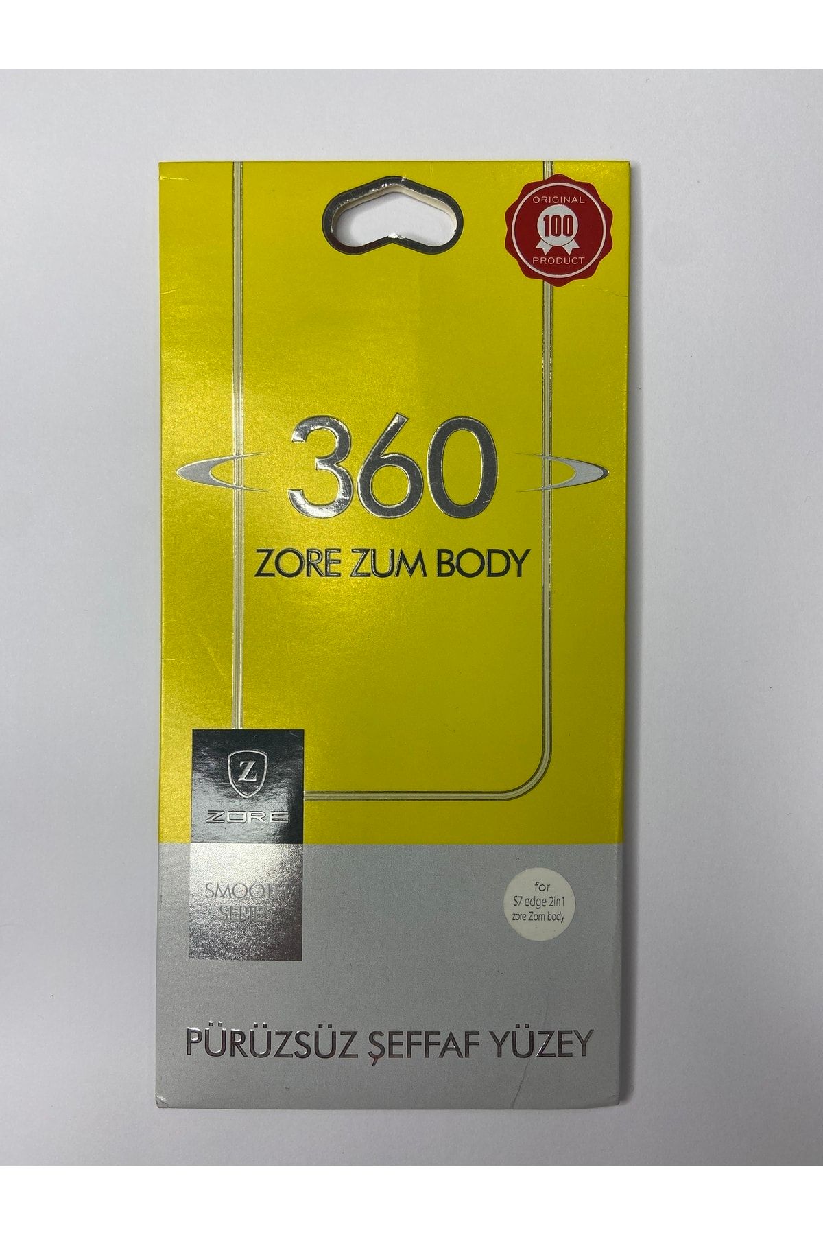 Samsung S7 Edge 2in1 Ön&amp;arka 360° Zum Body