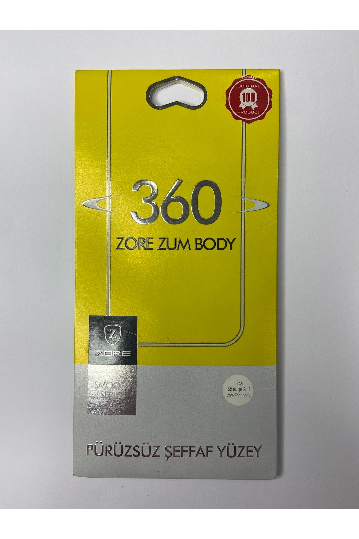 Samsung S6 Edge 2in1 Ön&amp;arka 360° Zum Body