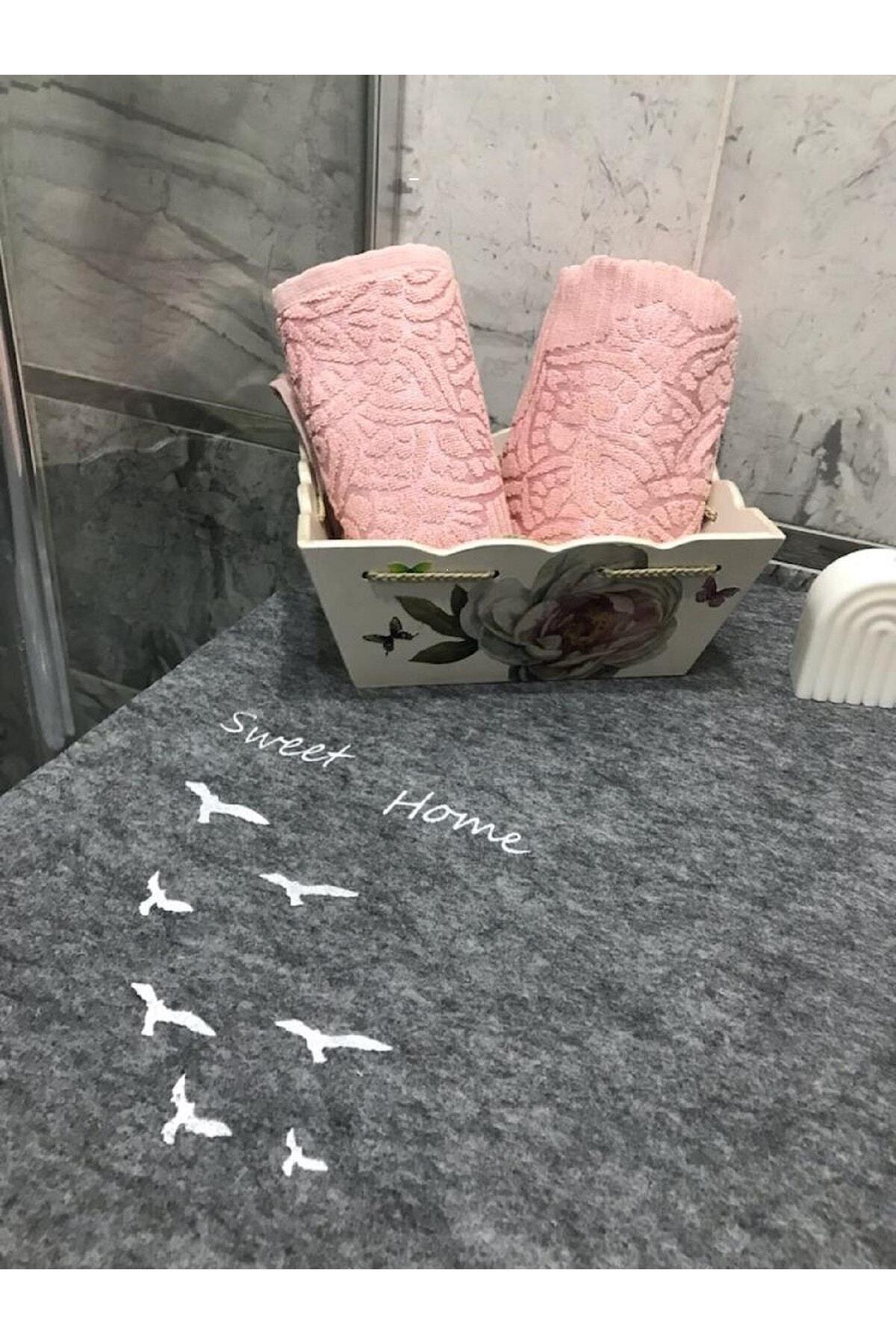Çamaşır Makinesi Örtüsü Düzenleyici Keçe 55x60(SWEET HOME)