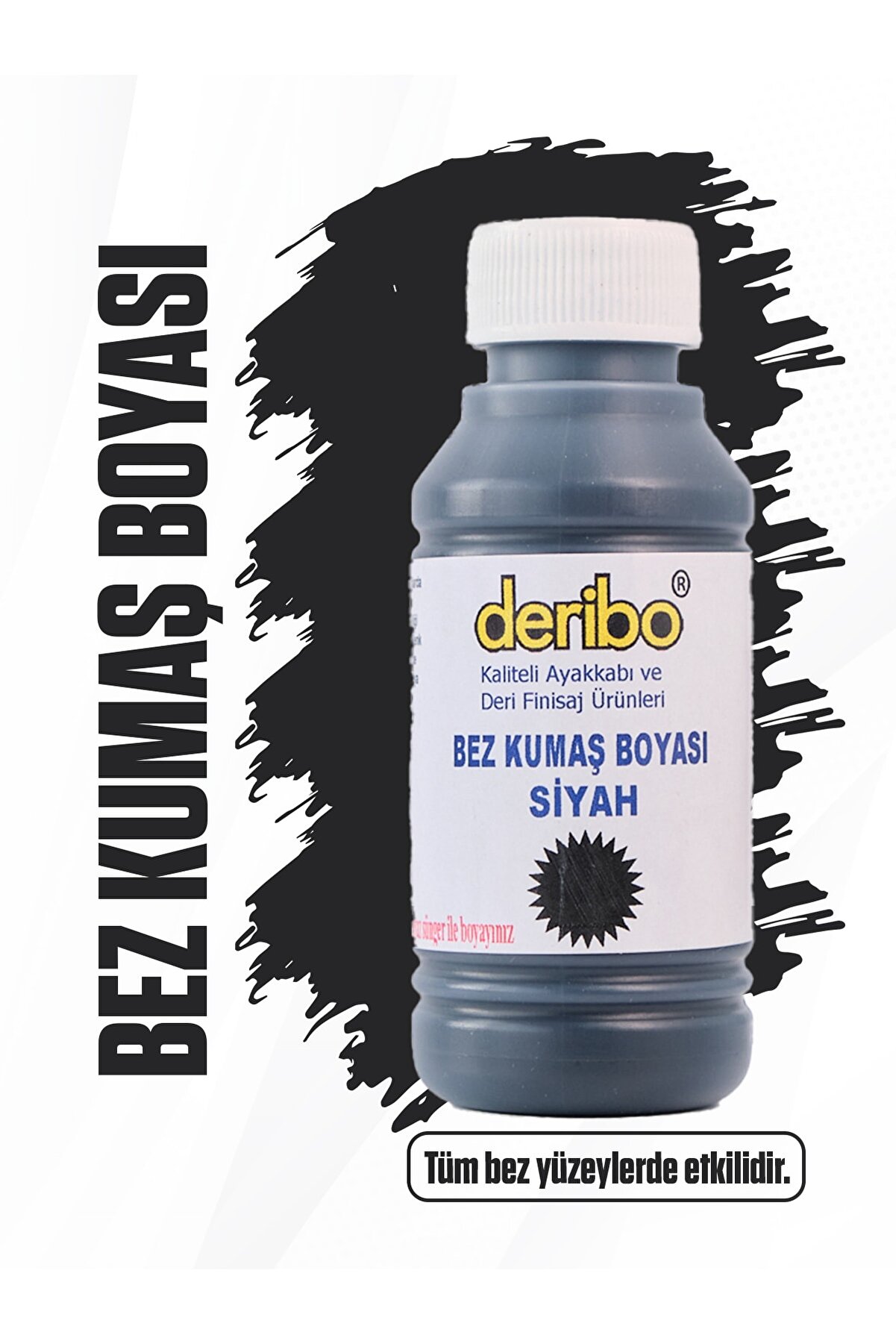 Bez Ve Kumaş Ayakkabı Boyası, Ayakkabı Bakım. 100ml. Sünger Hediyeli.