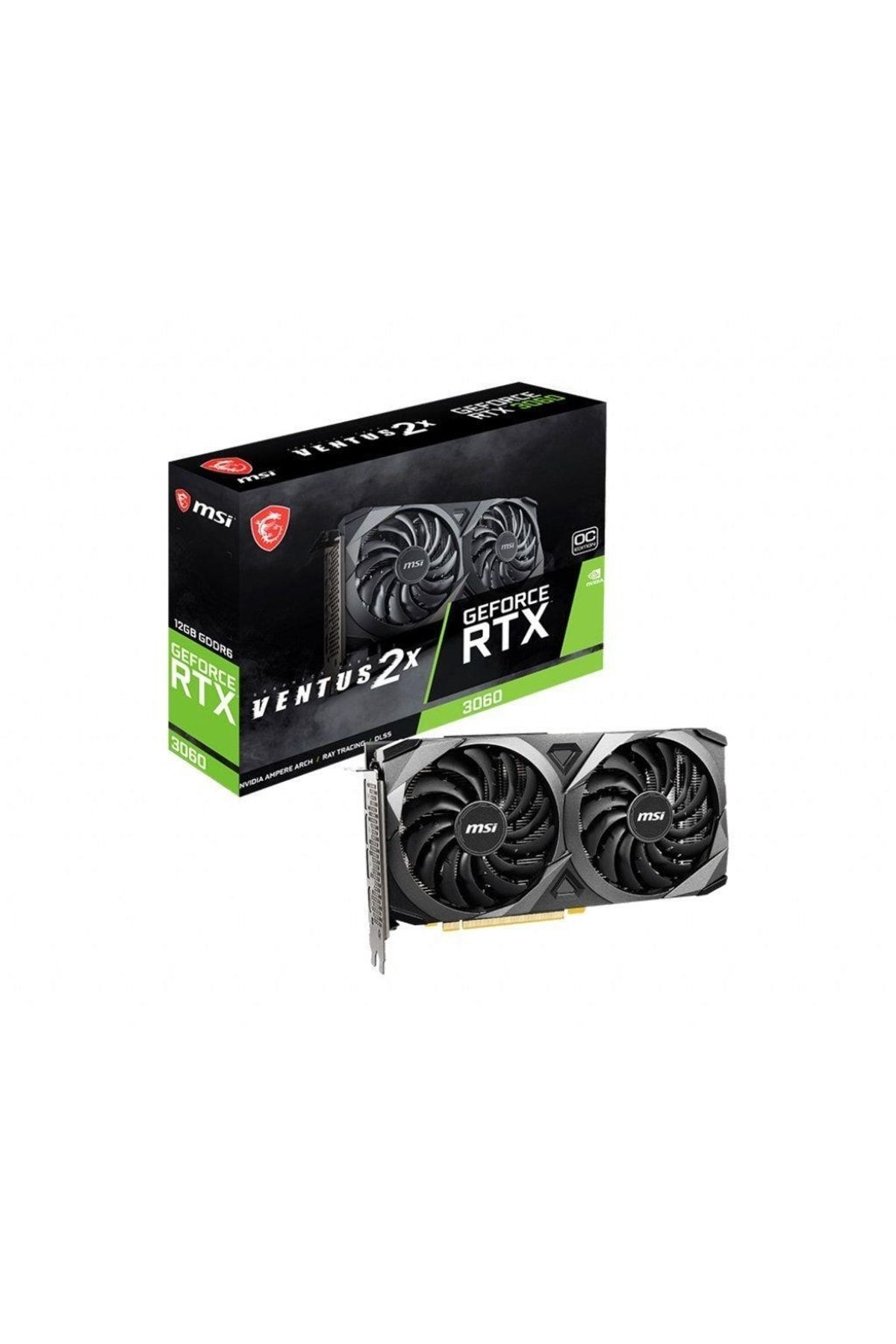 Geforce Rtx 3060 Ventus 2x 12g Oc 192 Bit Ekran Kartı