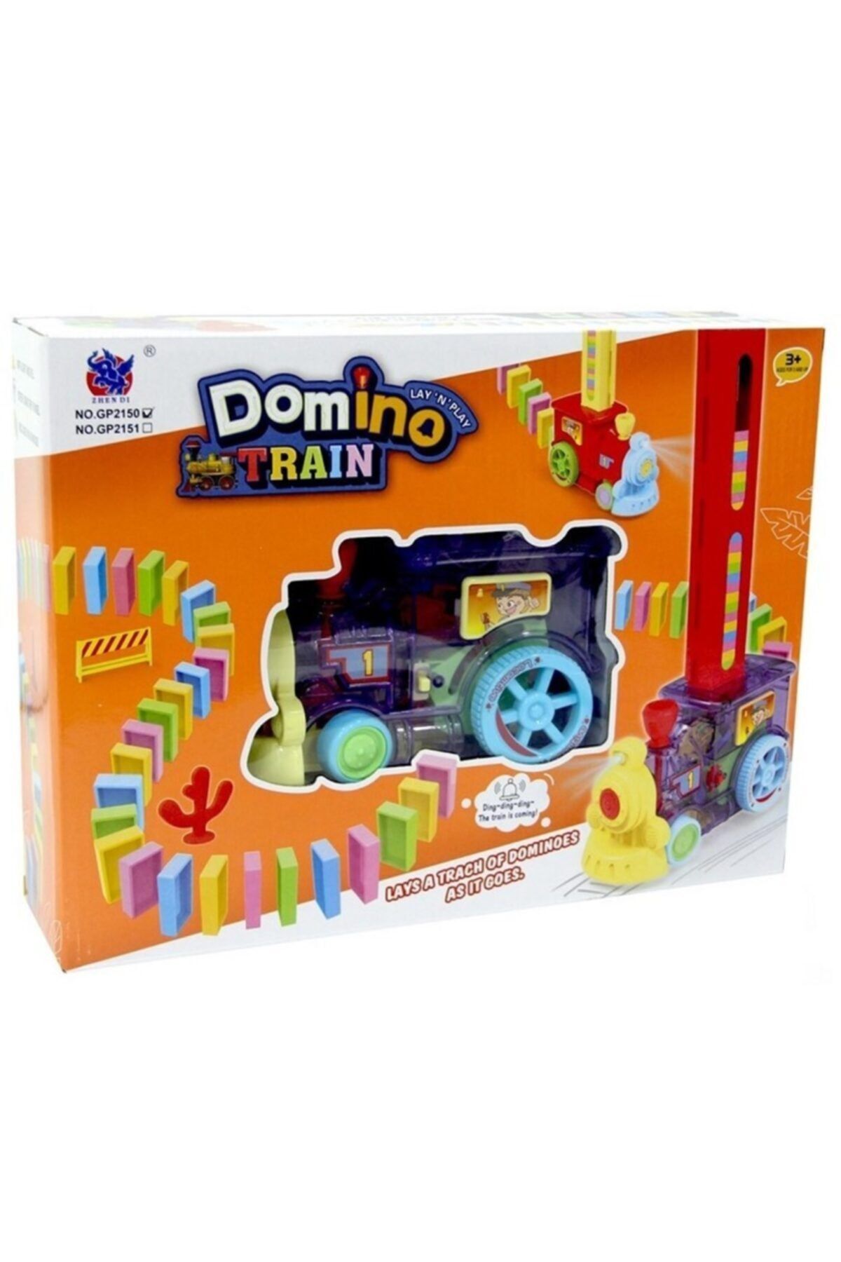 Pilli Domino Yerleştiren Tren