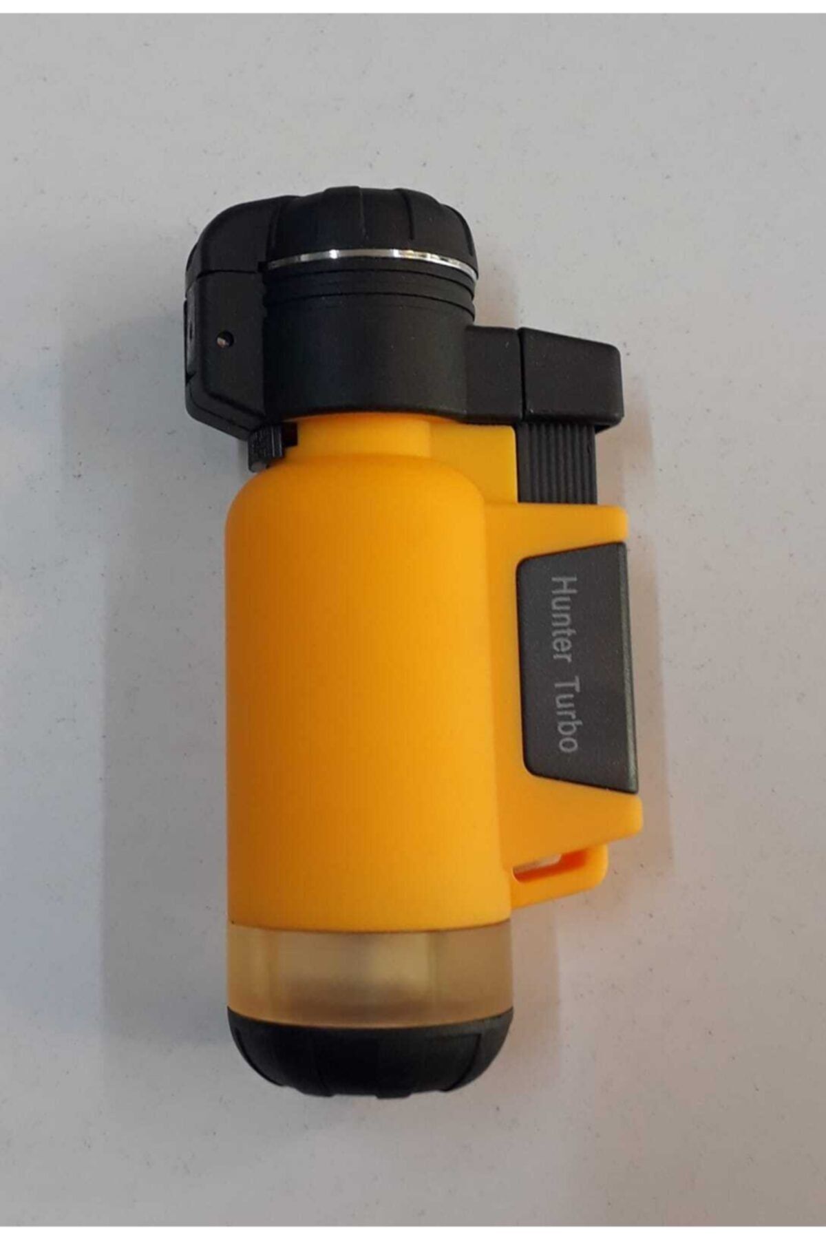Turbo Tek Pürmüz Alev Pro Çakmağı Sarı