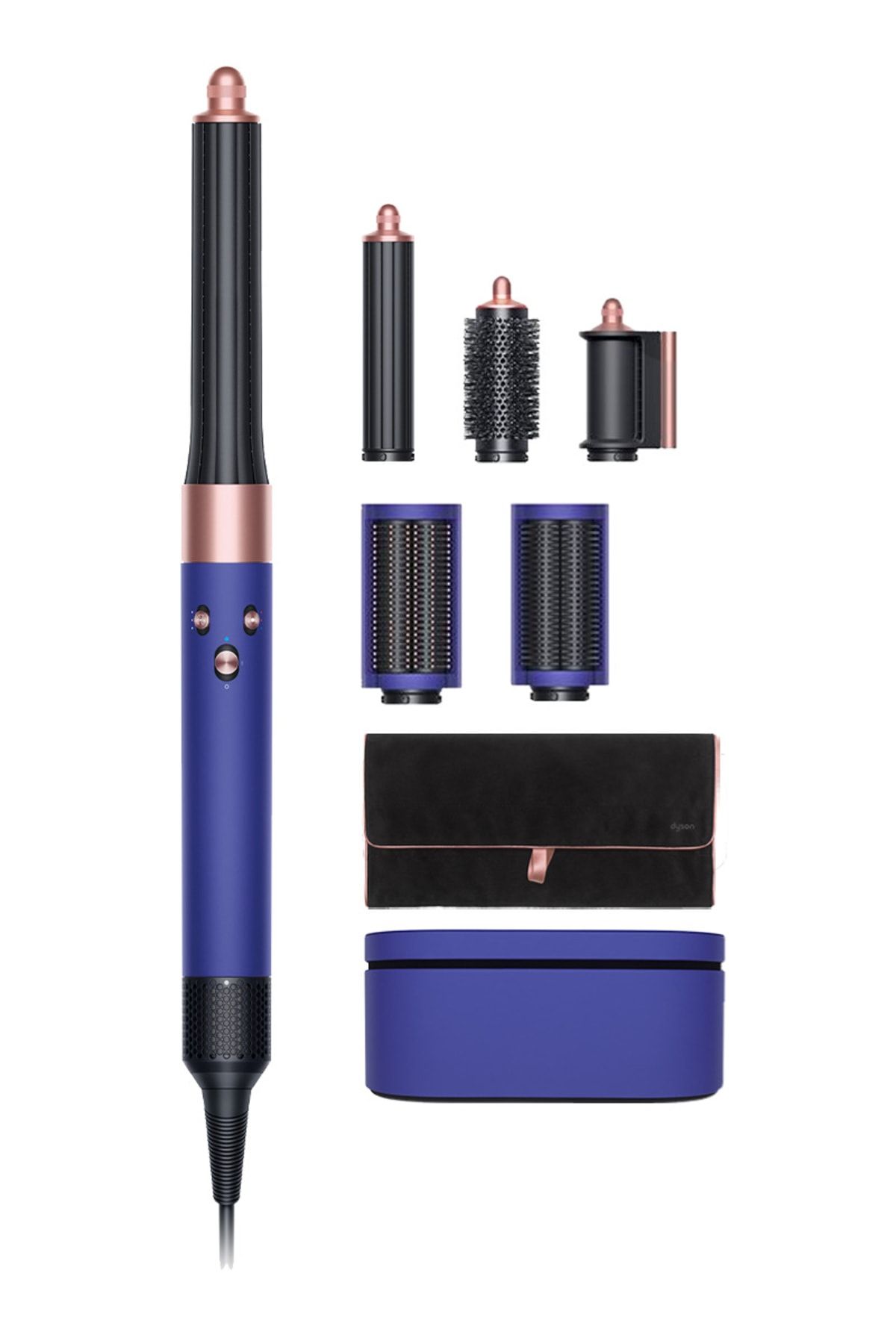 Airwrap™ Multi-Styler Complete Uzun Saç Şekillendirici (Vinca mavisi/Rosé)