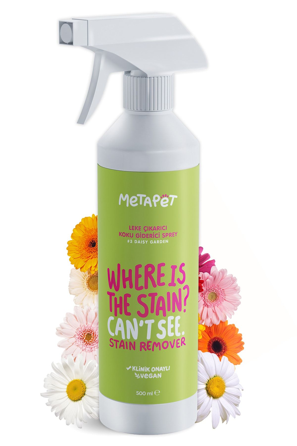 Doğal Çiçek Kokulu Köpek Idrar Ve Çişi Giderici, Tuvalet Lekelerini Çıkarıcı Sprey, 500 ml