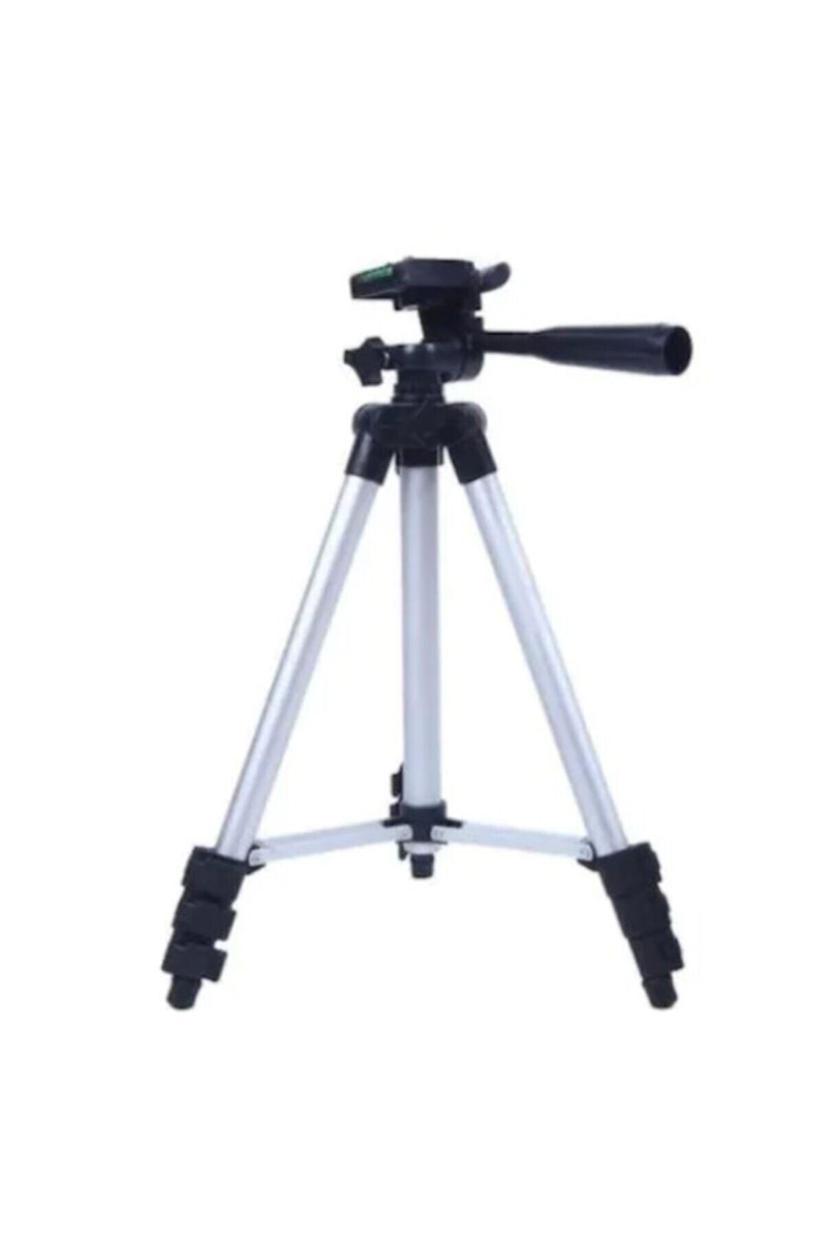 Ayarlanabilir Kademeli 102cm Profesyonel Metal Ayaklı Tripod 3110