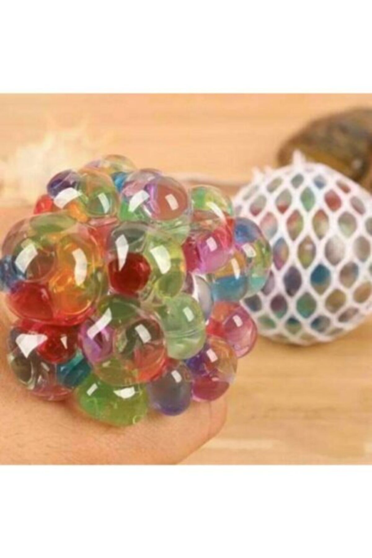 Relaxation Ball 4 Adet Beyin Şekilli Stres Topu Oyuncak