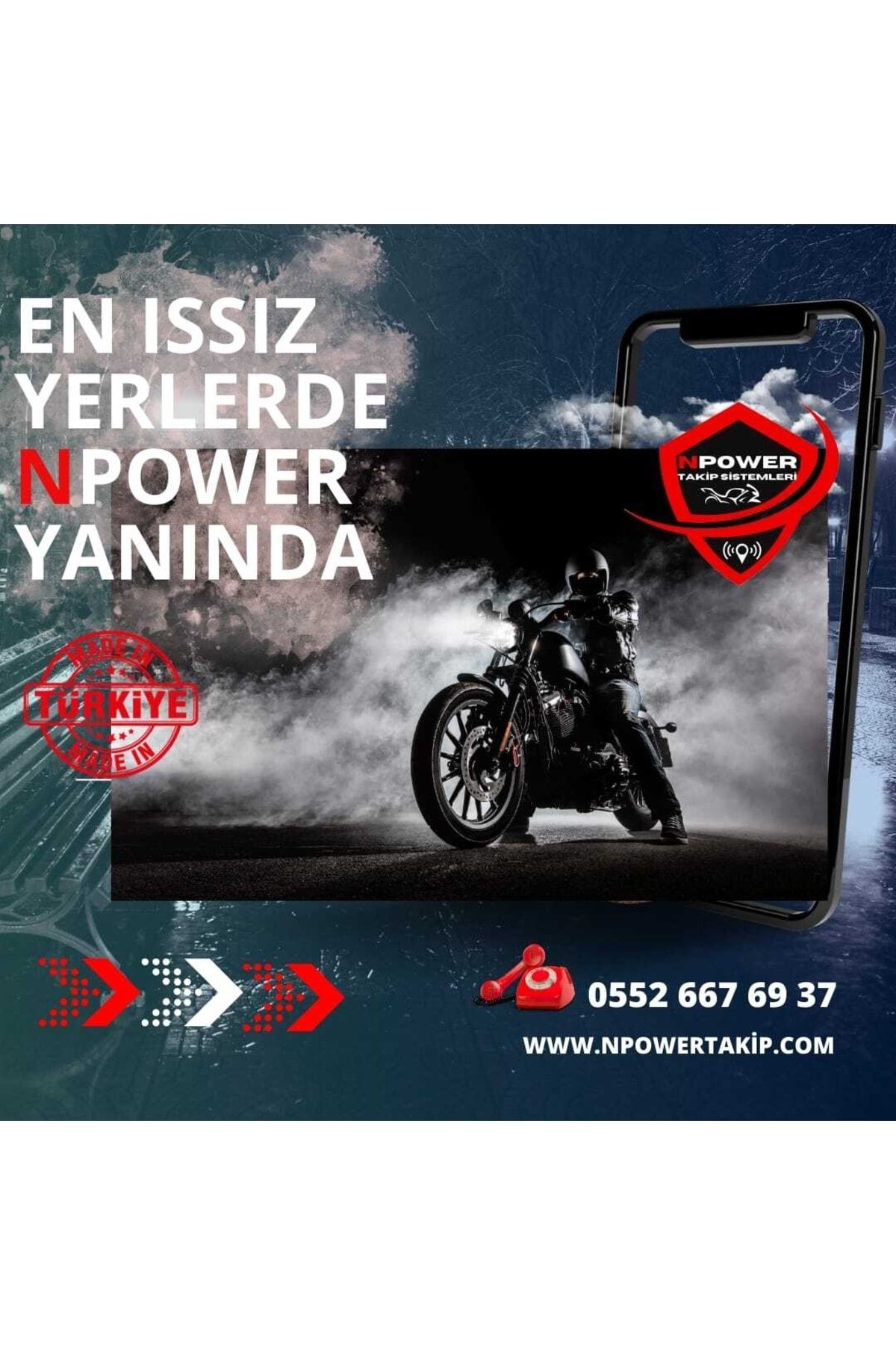 Npower Araç Takip Motosiklet Takip Kişi Takip Cihazı