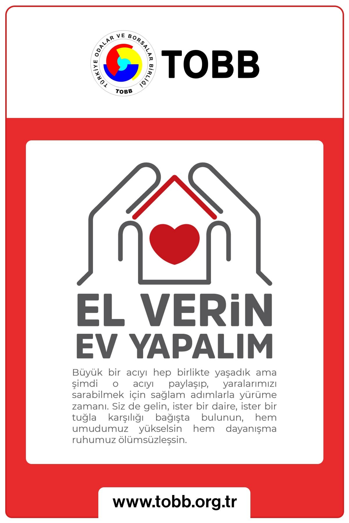 El Verin Ev Yapalım Dijital Destek Kartı