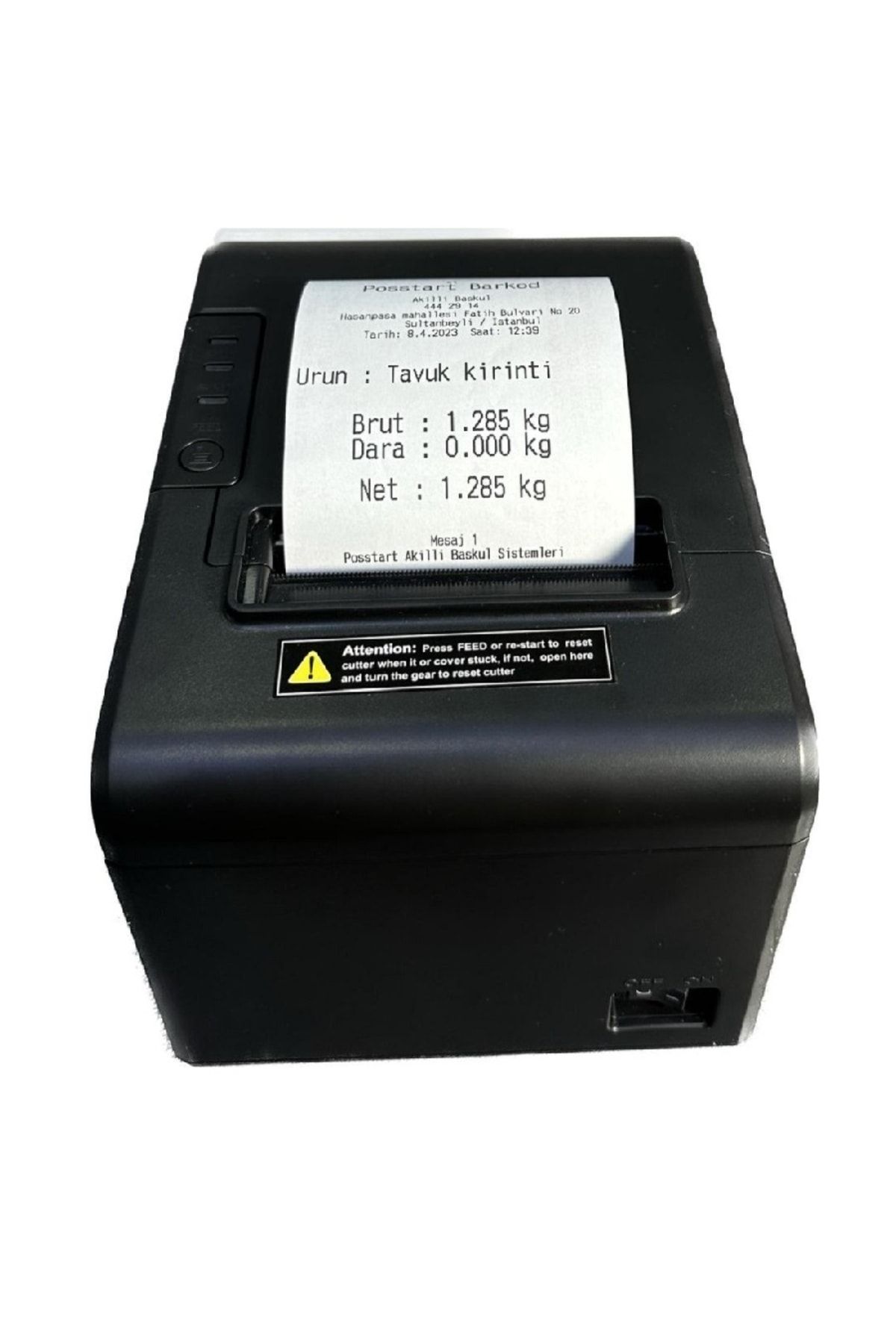 Fiş Yazıcı Termal 80 Mm Yemek Sepeti