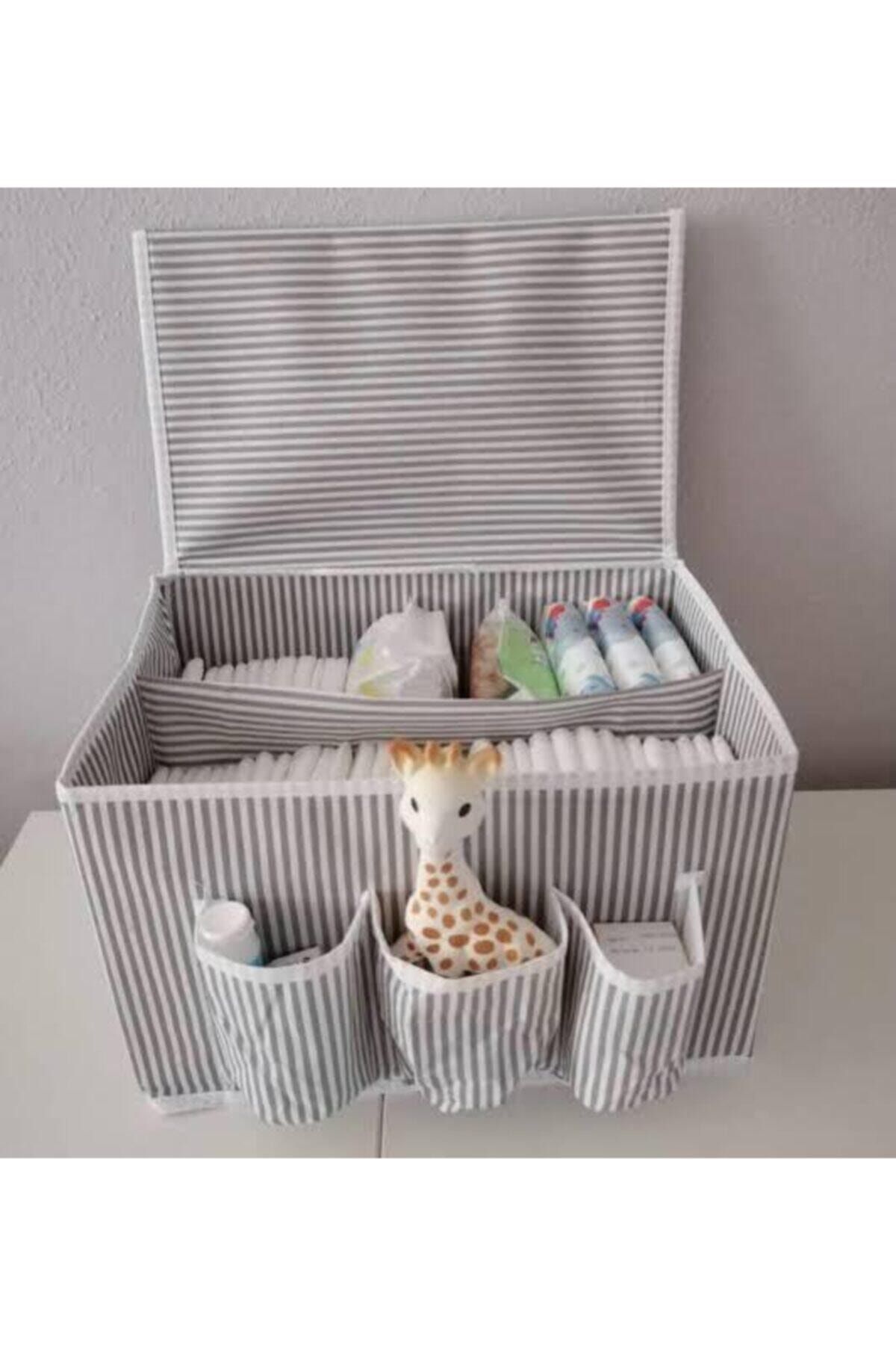 Excellent Bebeğimin Kapaklı Bebek Bezi Organizeri